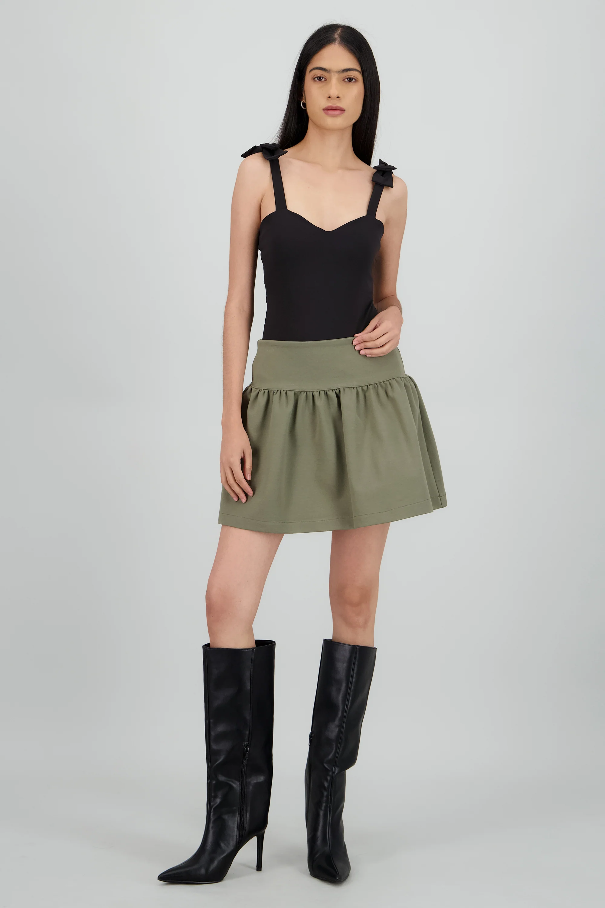 Falda mini tacto suave