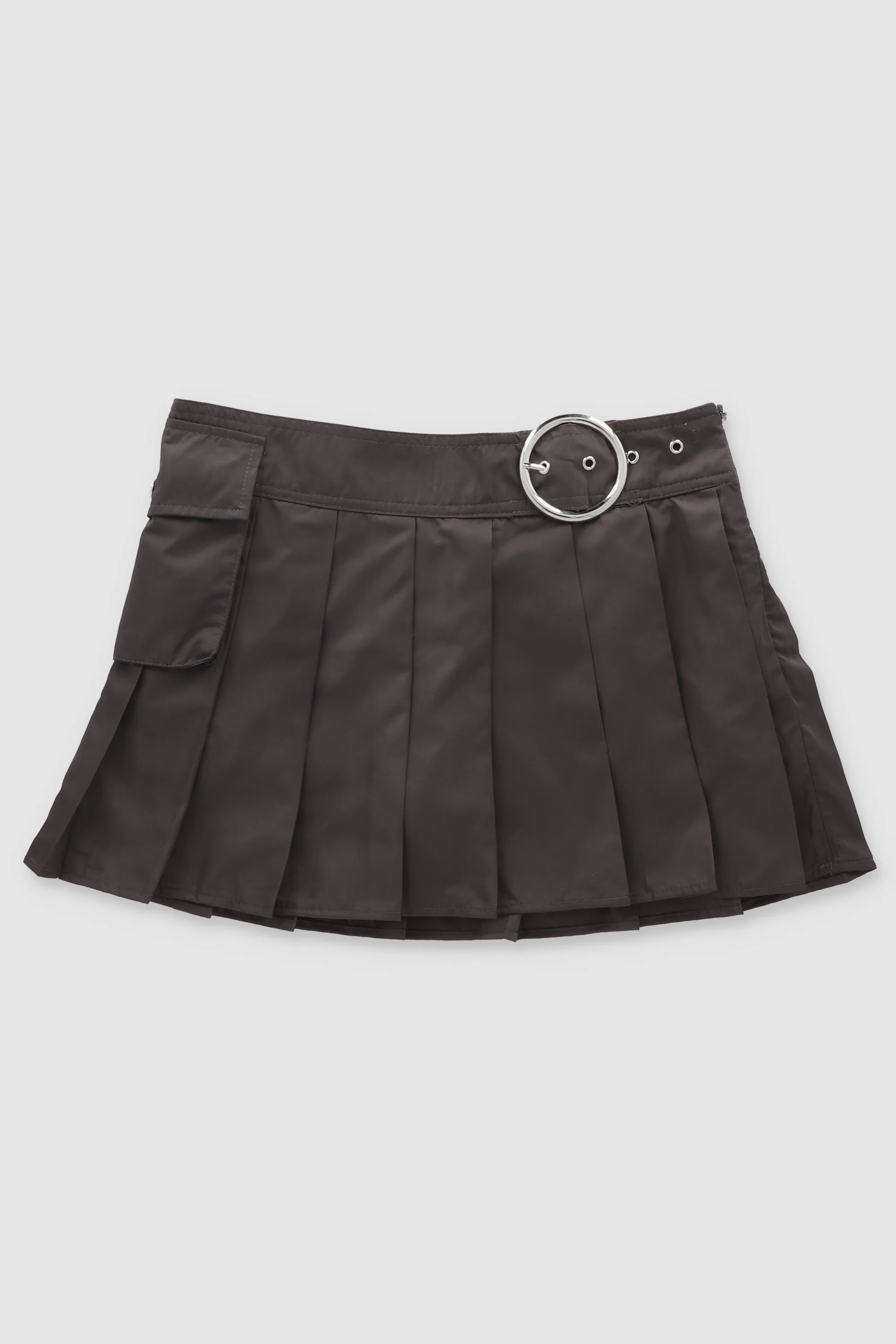 Flada short tableada con cinturon - Image 6