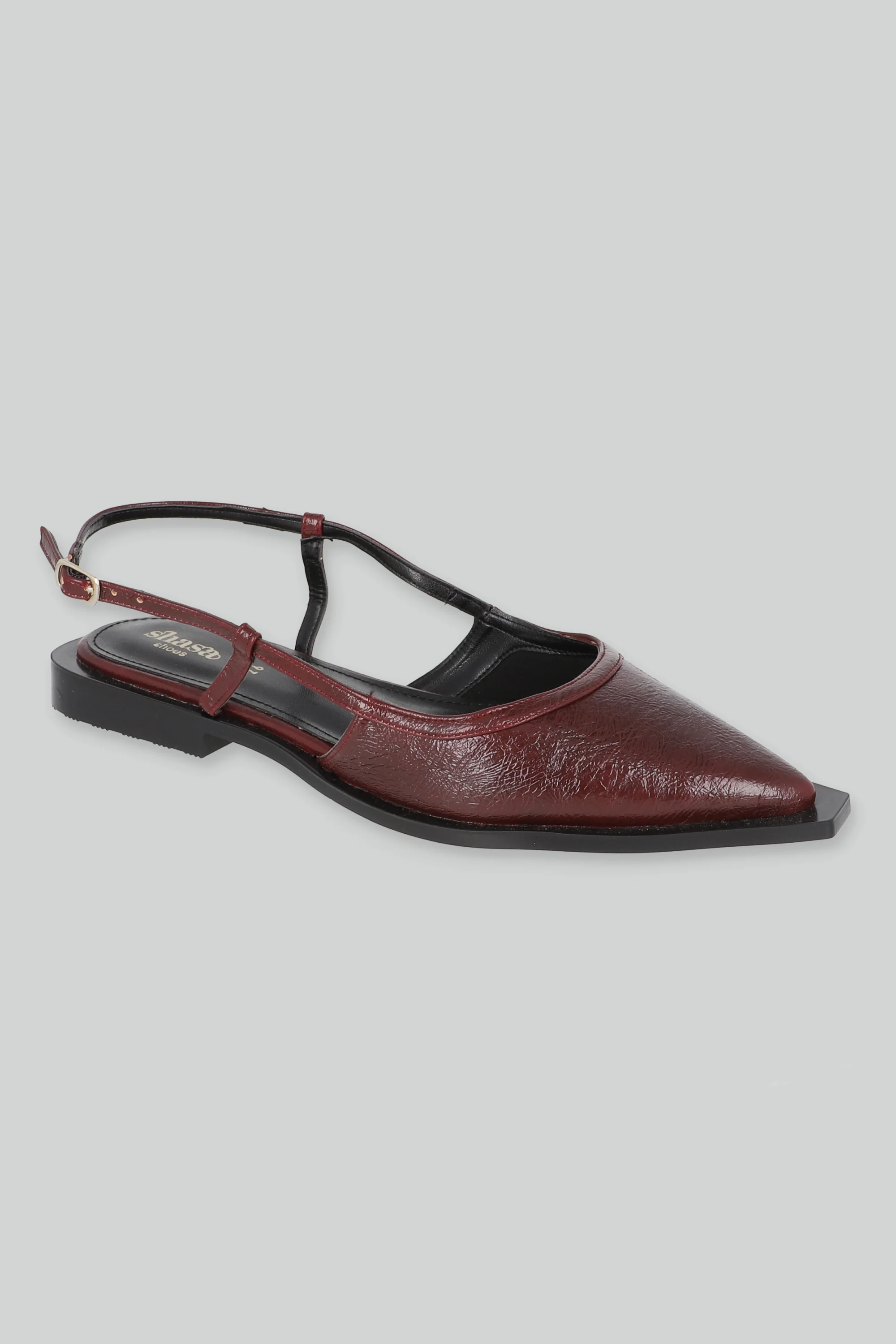Flat suela ancha slingback crack - Image 8