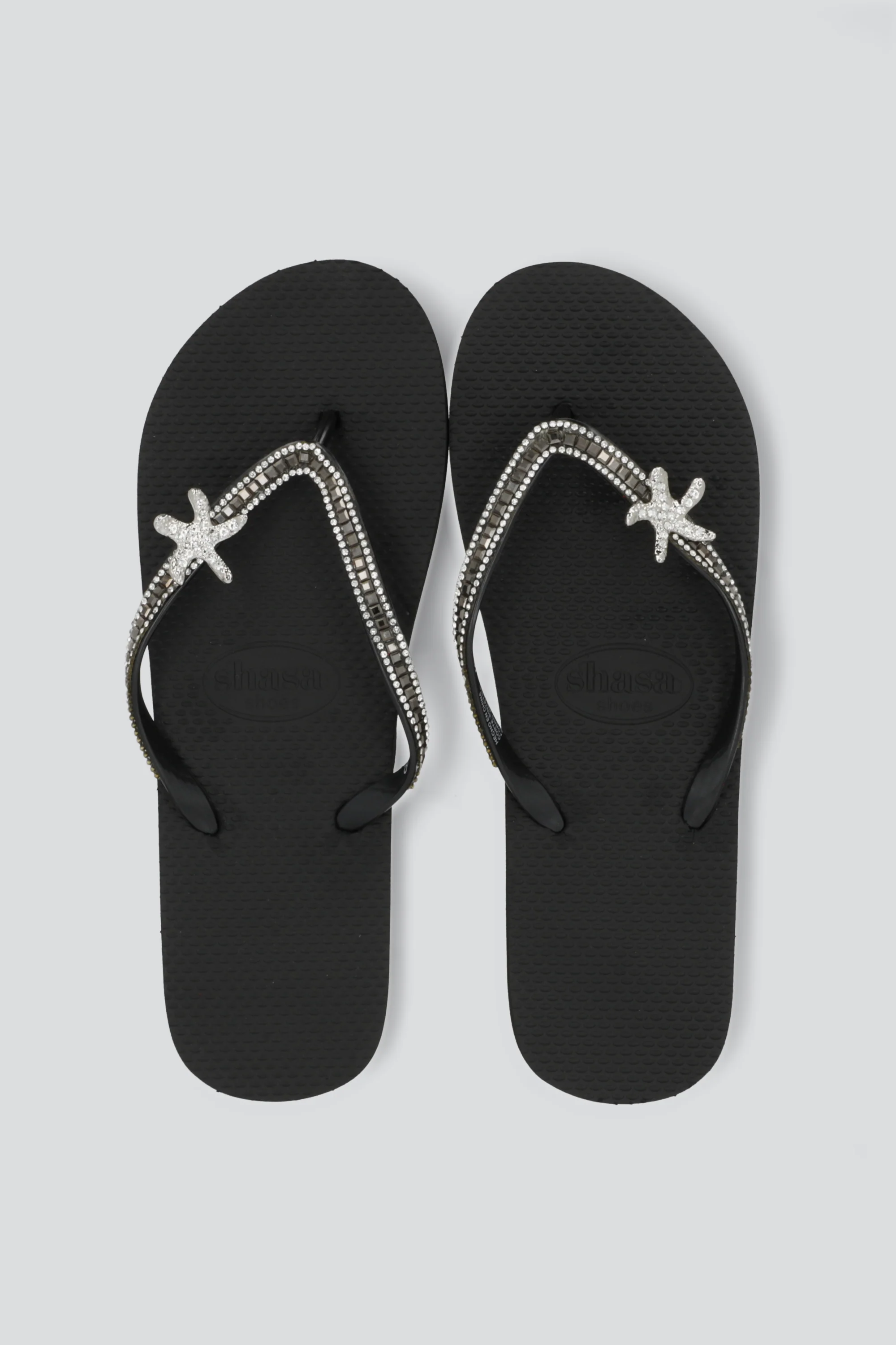Flip flop brillos estrella