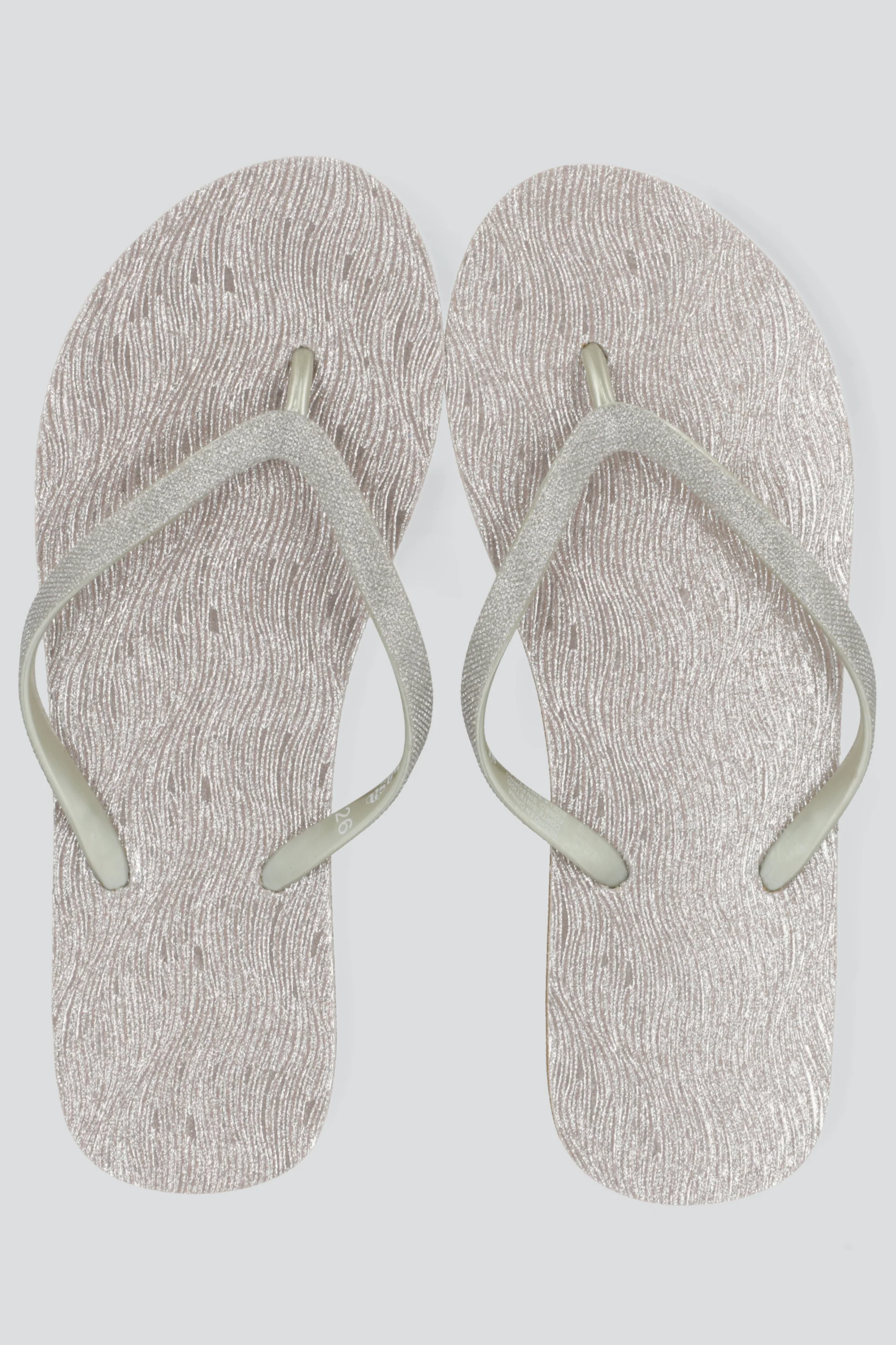 Flip flop metalizada