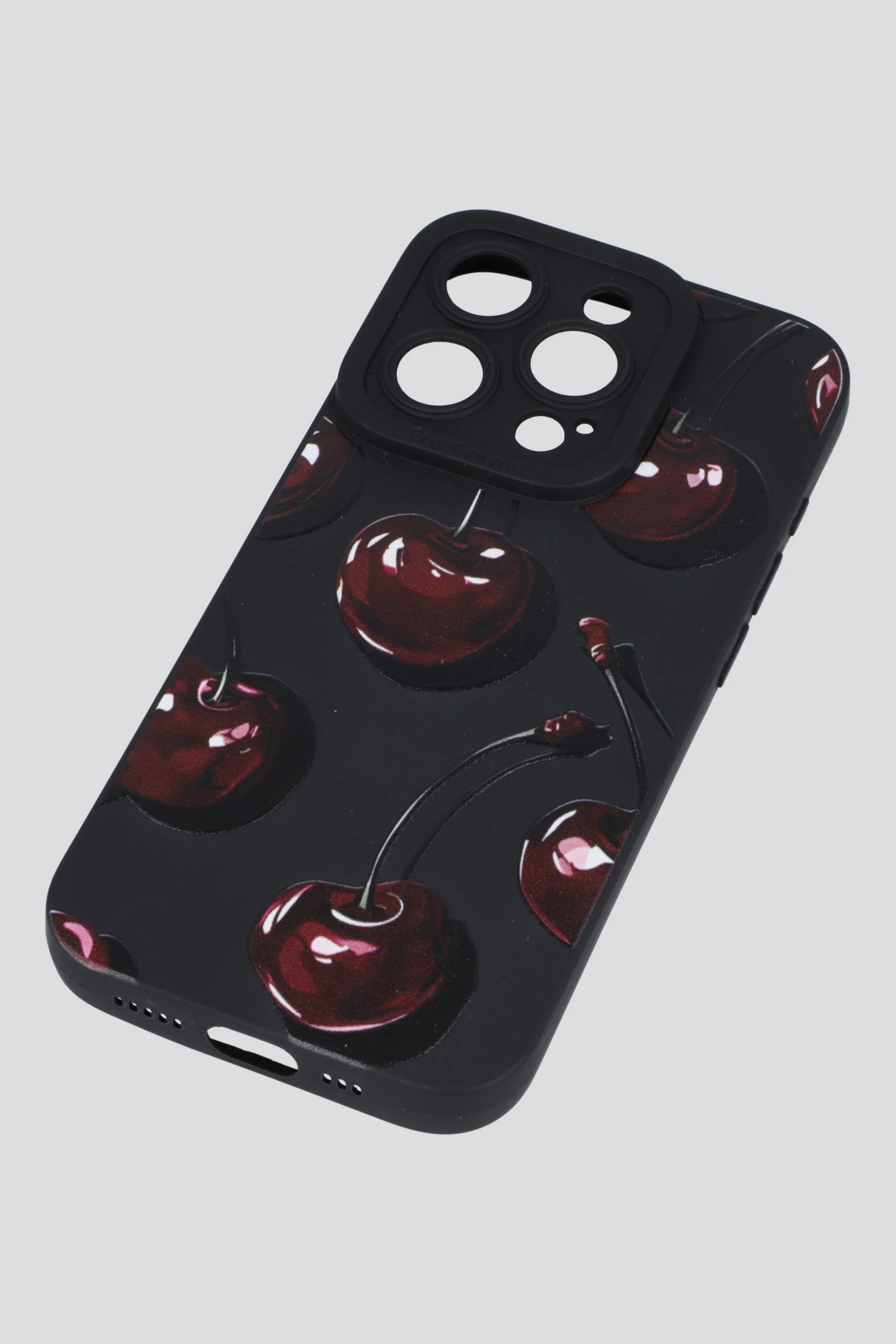Funda iph 15 pro black cherries - Image 2