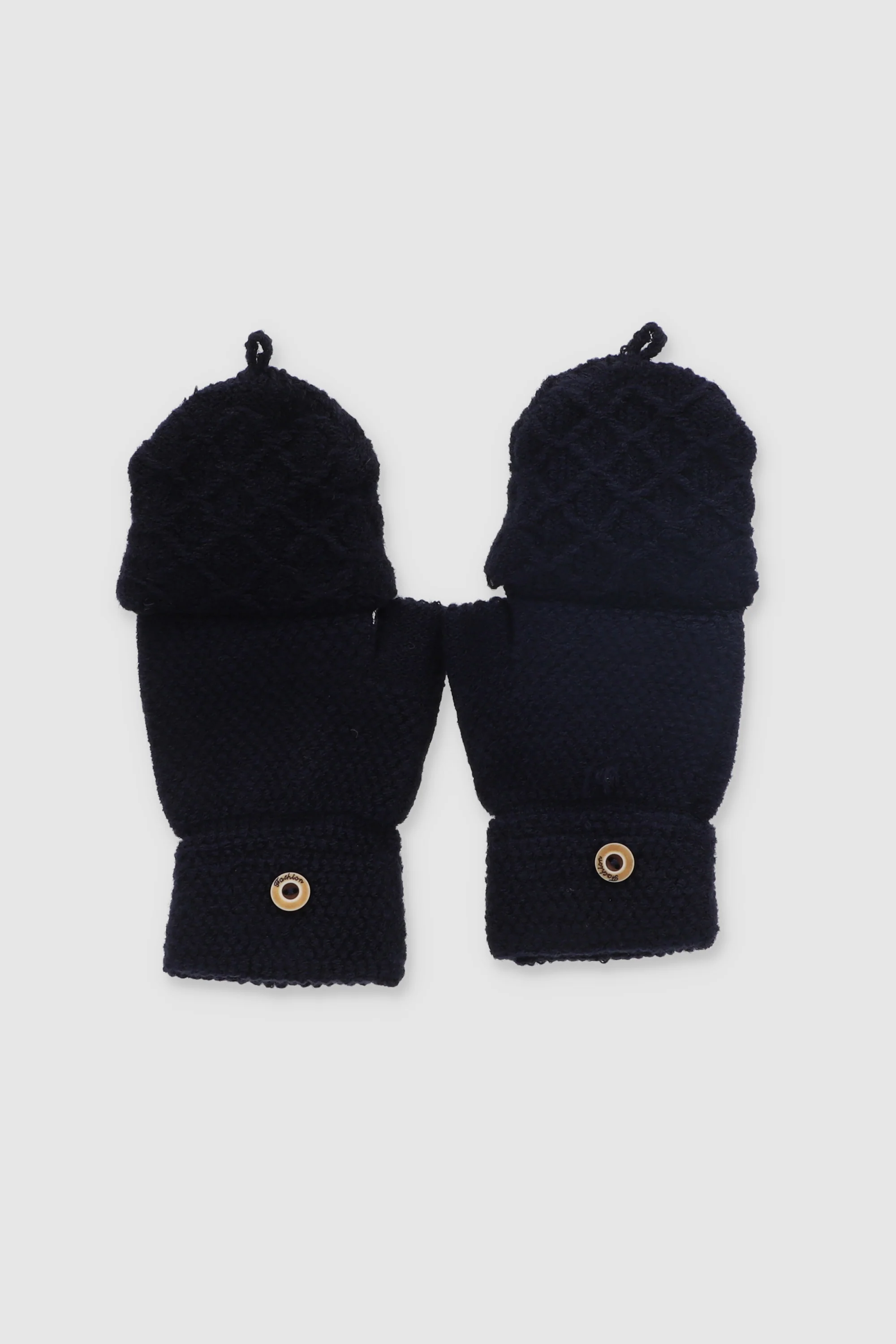 Guantes dedos descubiertos desmontable botón - Image 3