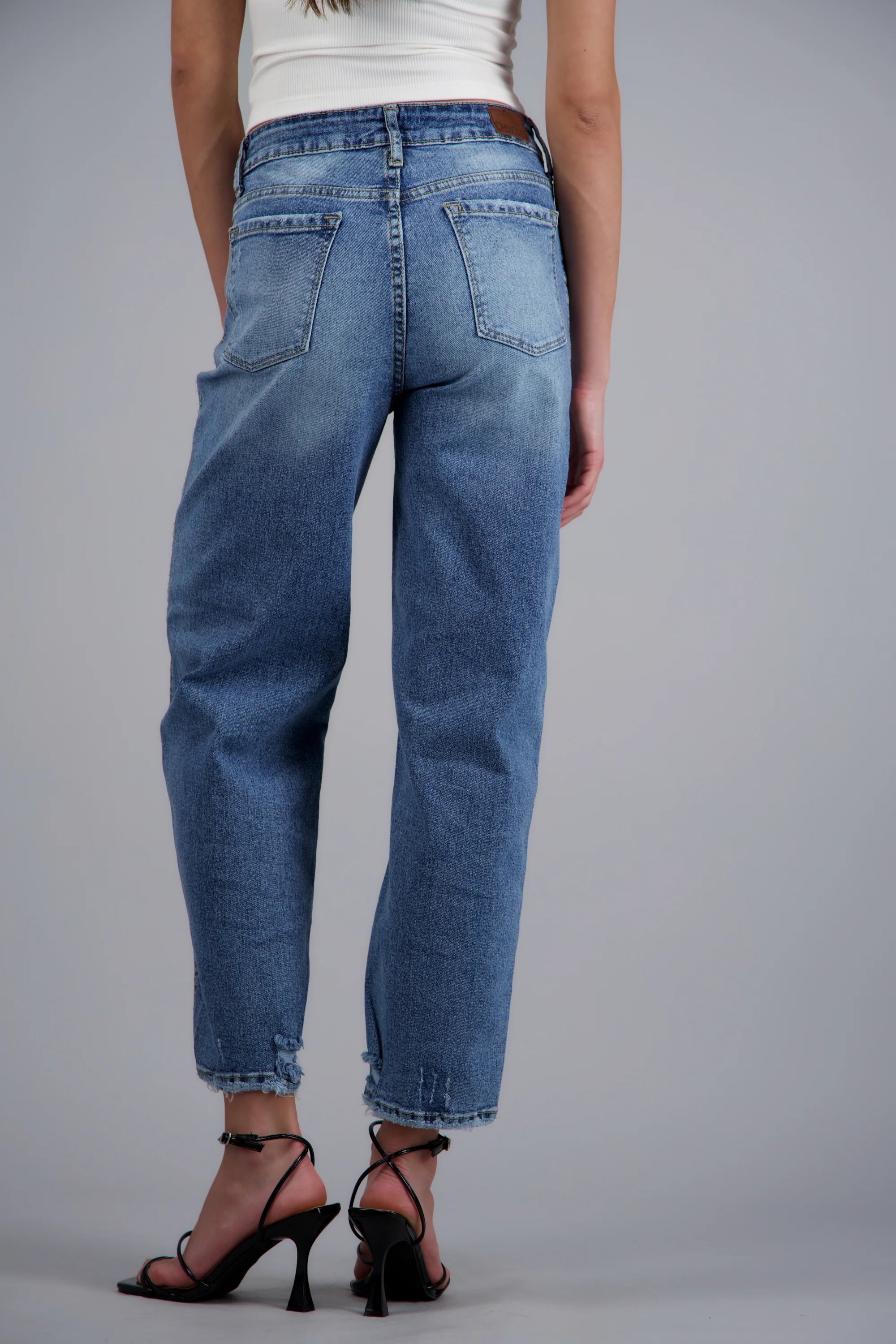Jeans barrel mid rise - Image 4
