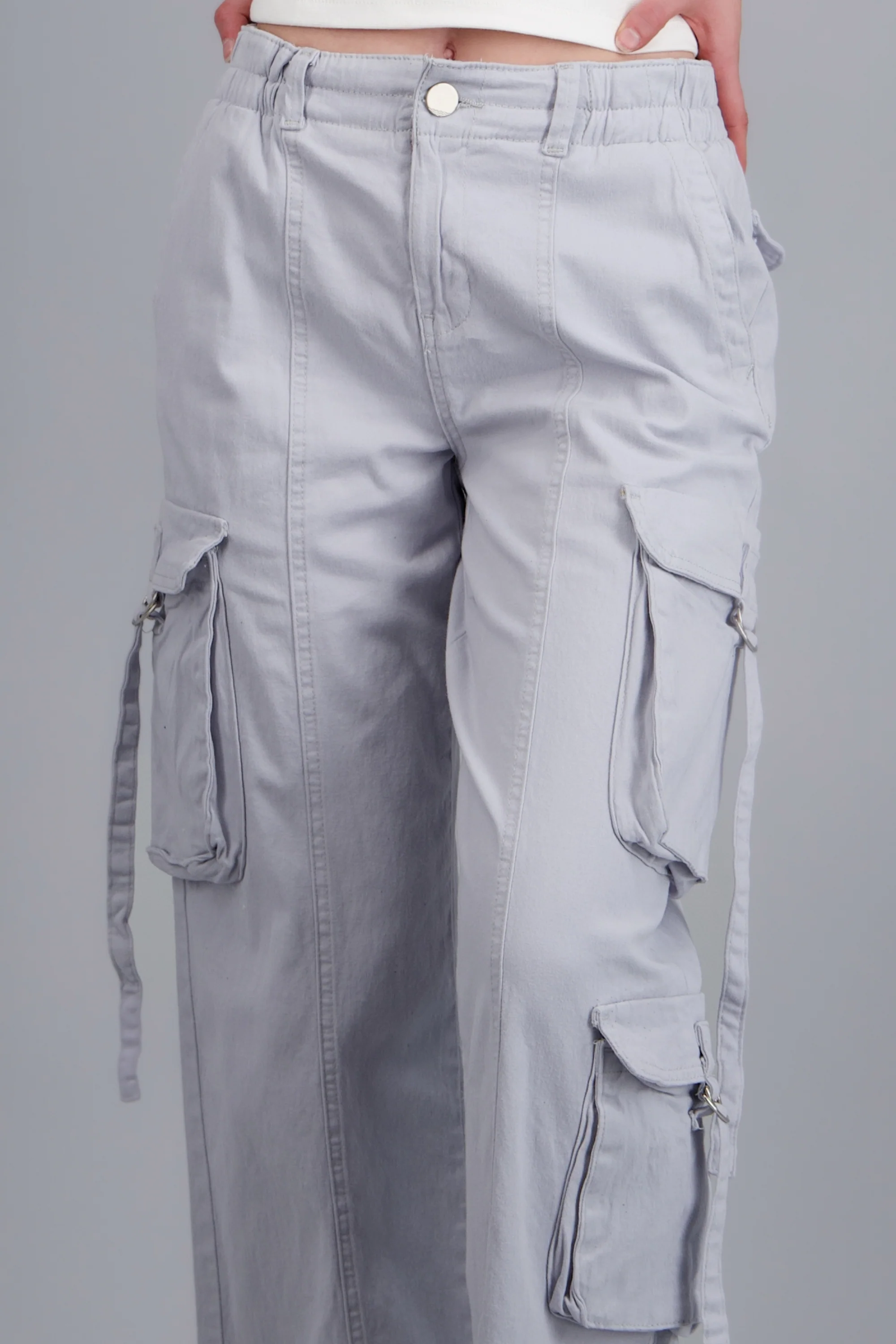 Jeans Cargo 3 Bolsas Tiras - Image 5