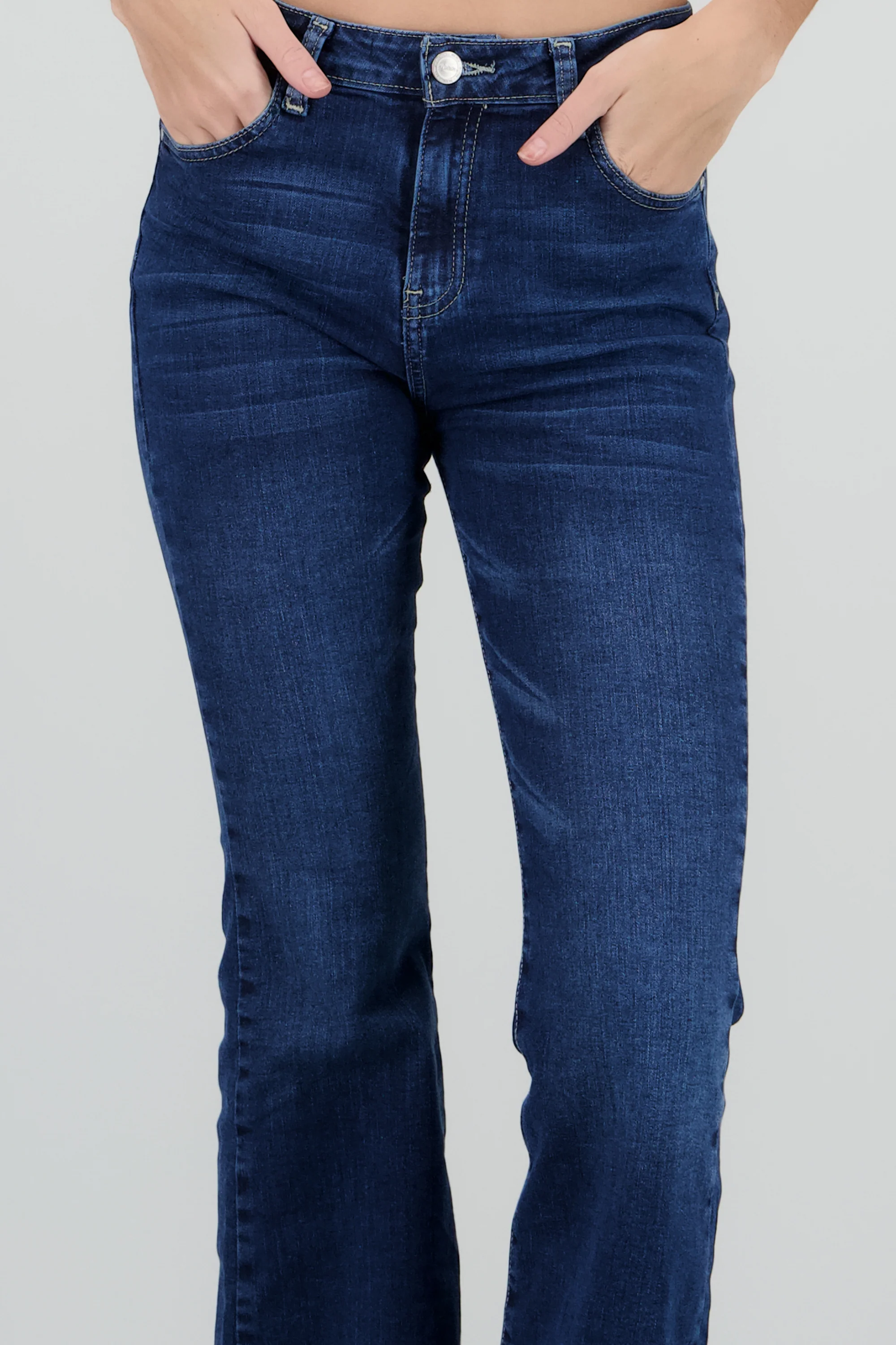 Jeans flare mid rise - Image 5