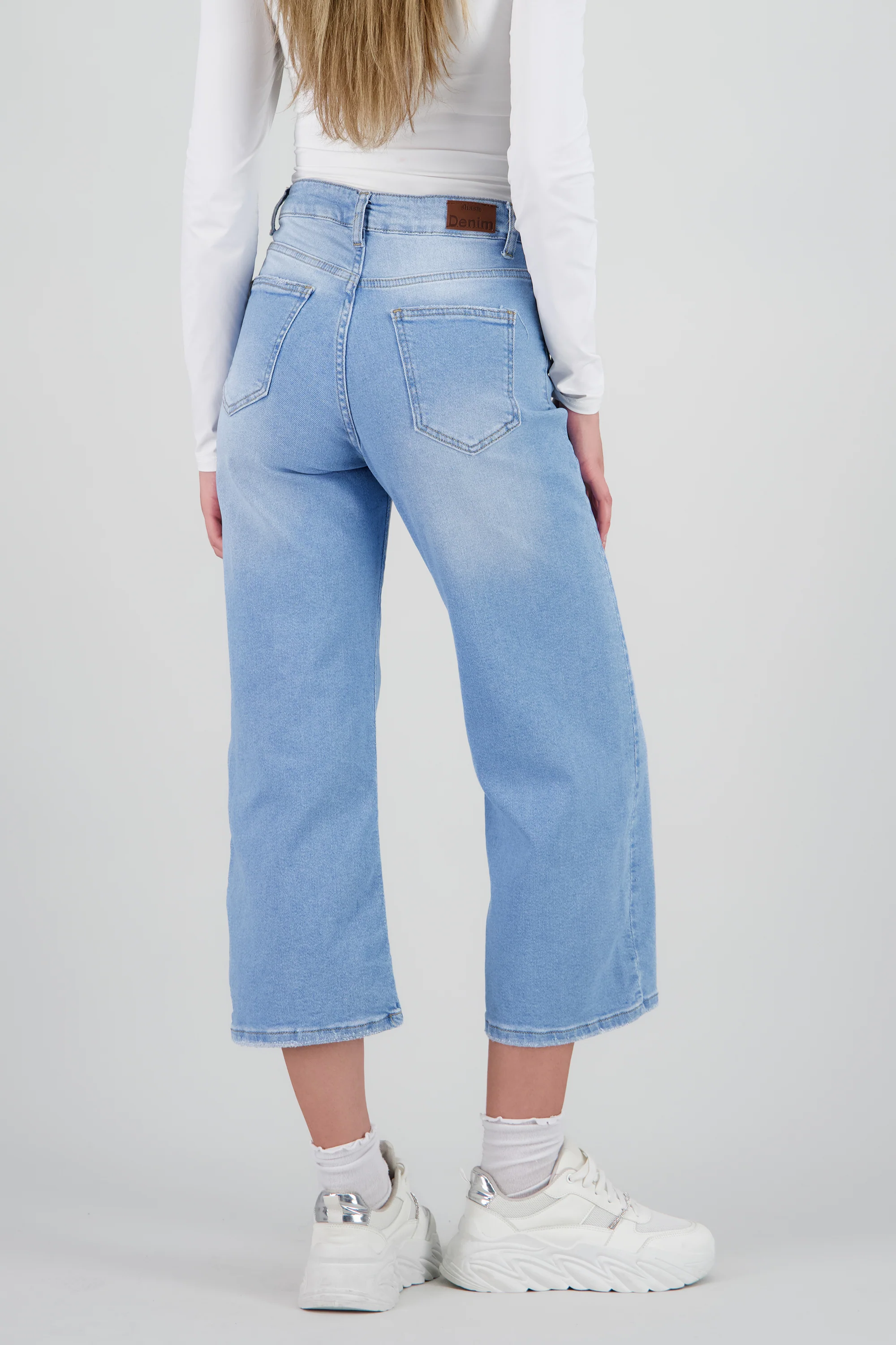 Jeans mid rise cropped - Image 4