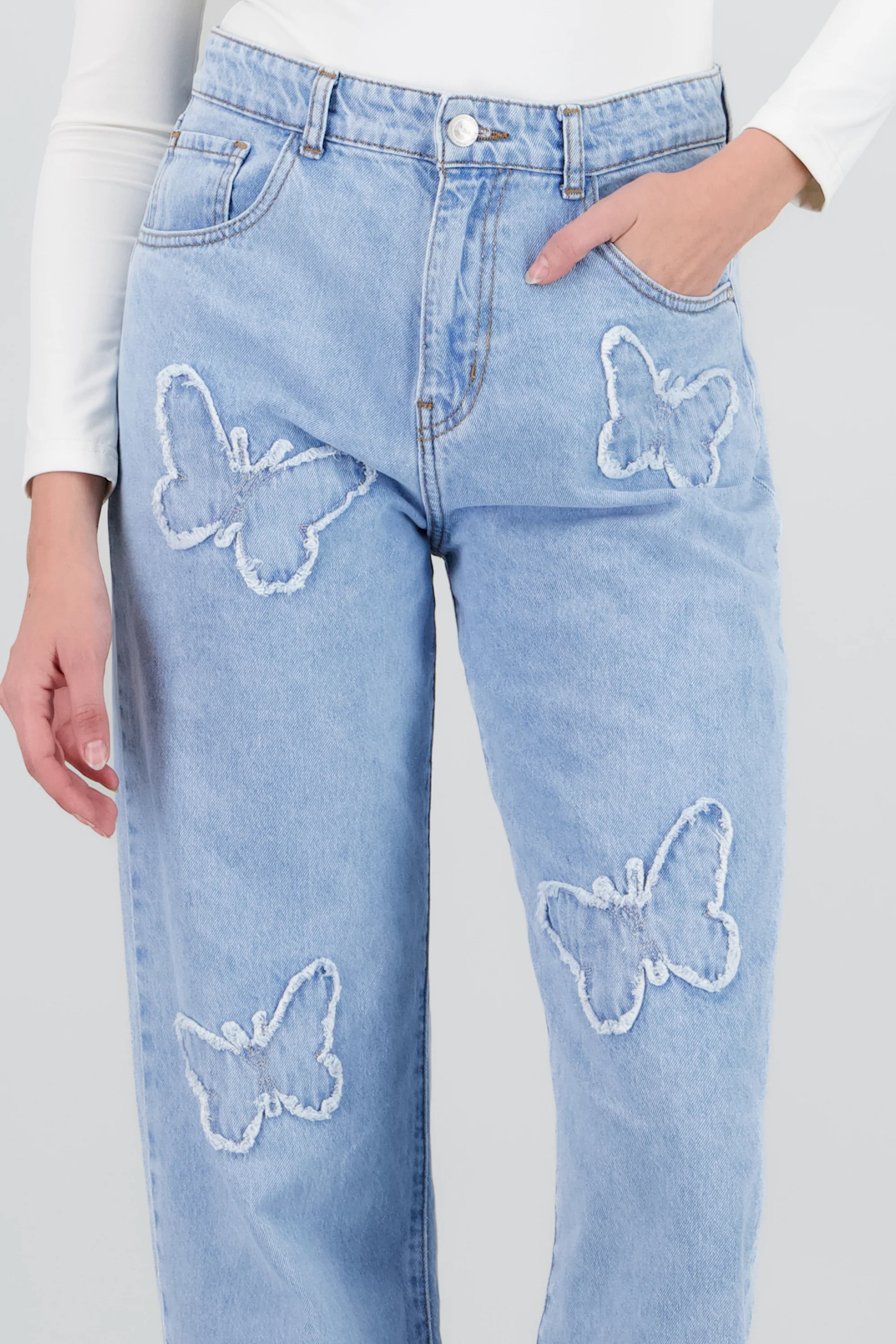 Jeans straight mariposas - Image 5
