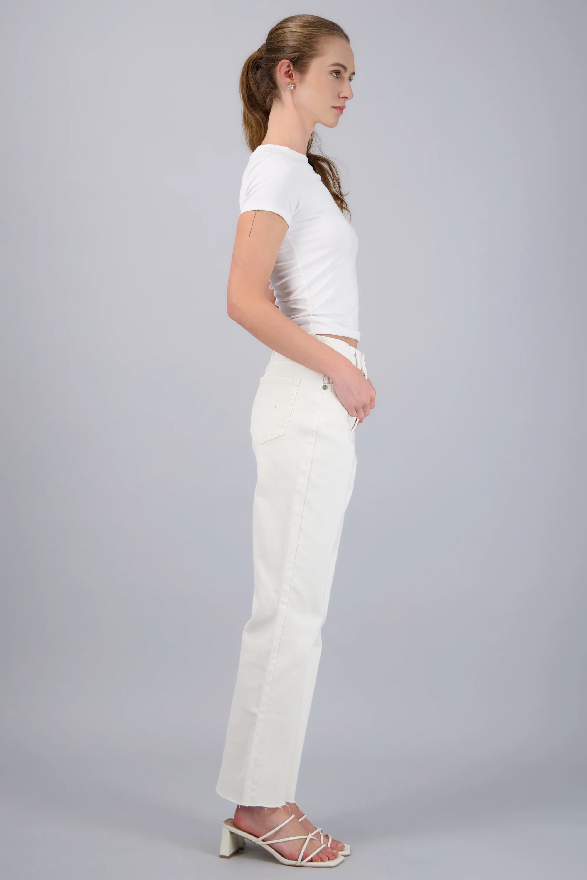 JEANS STRAIGHT AL CORTE - Image 7