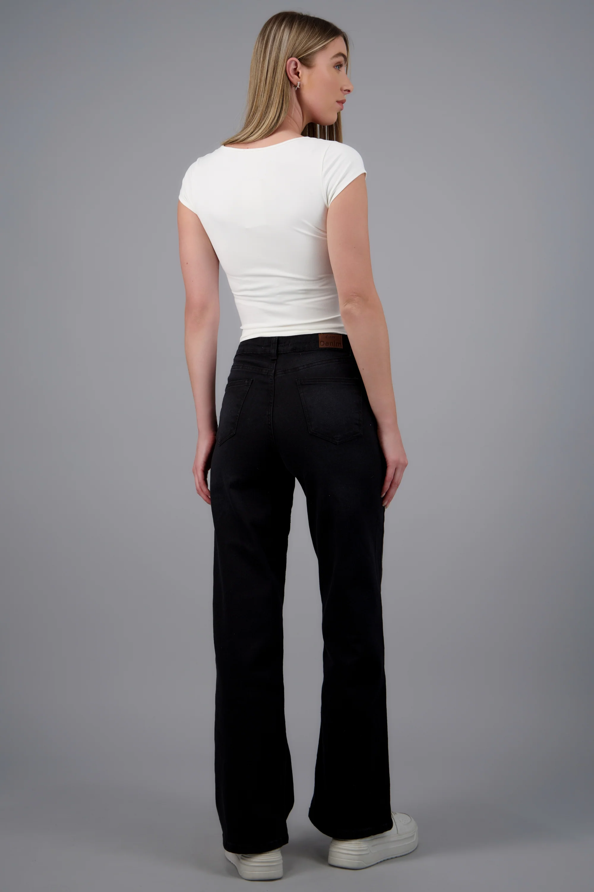 Jeans wide leg amplios - Image 4