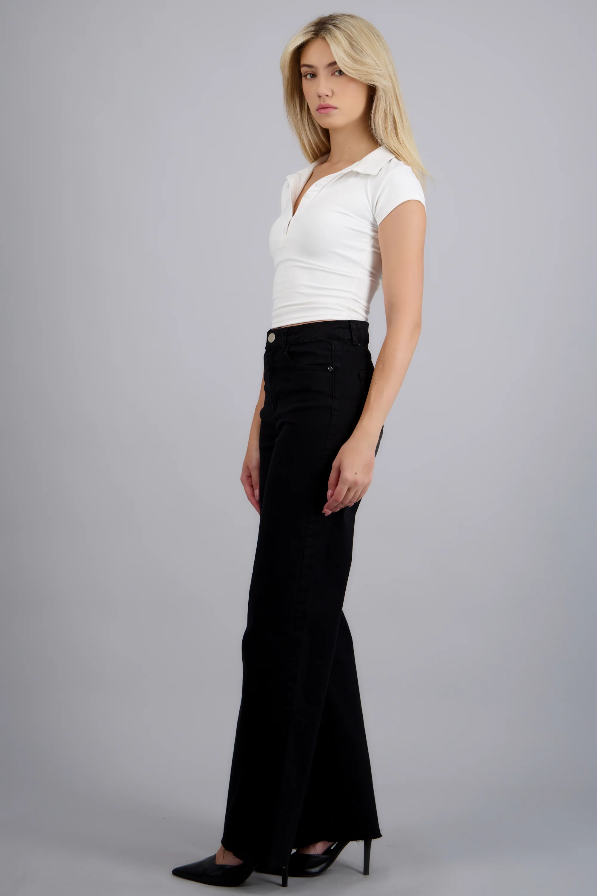 Jeans wide leg confort - Image 2