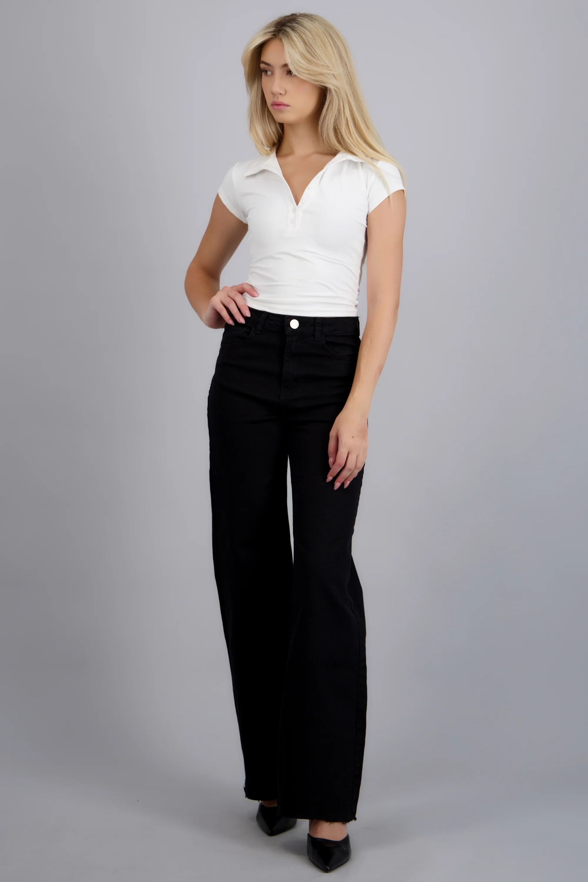 Jeans wide leg confort - Image 3