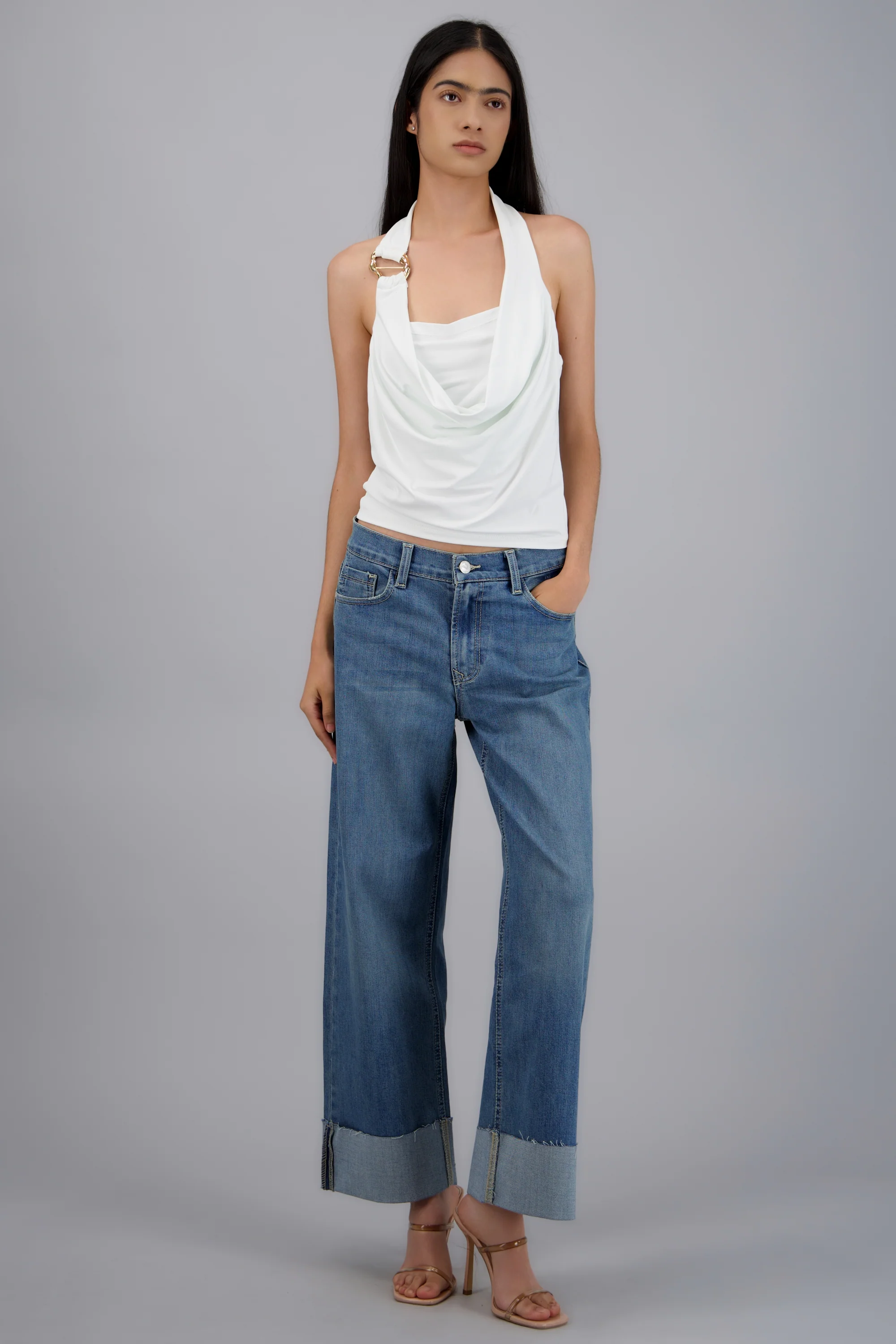 Jeans wide leg dobladillo - Image 7