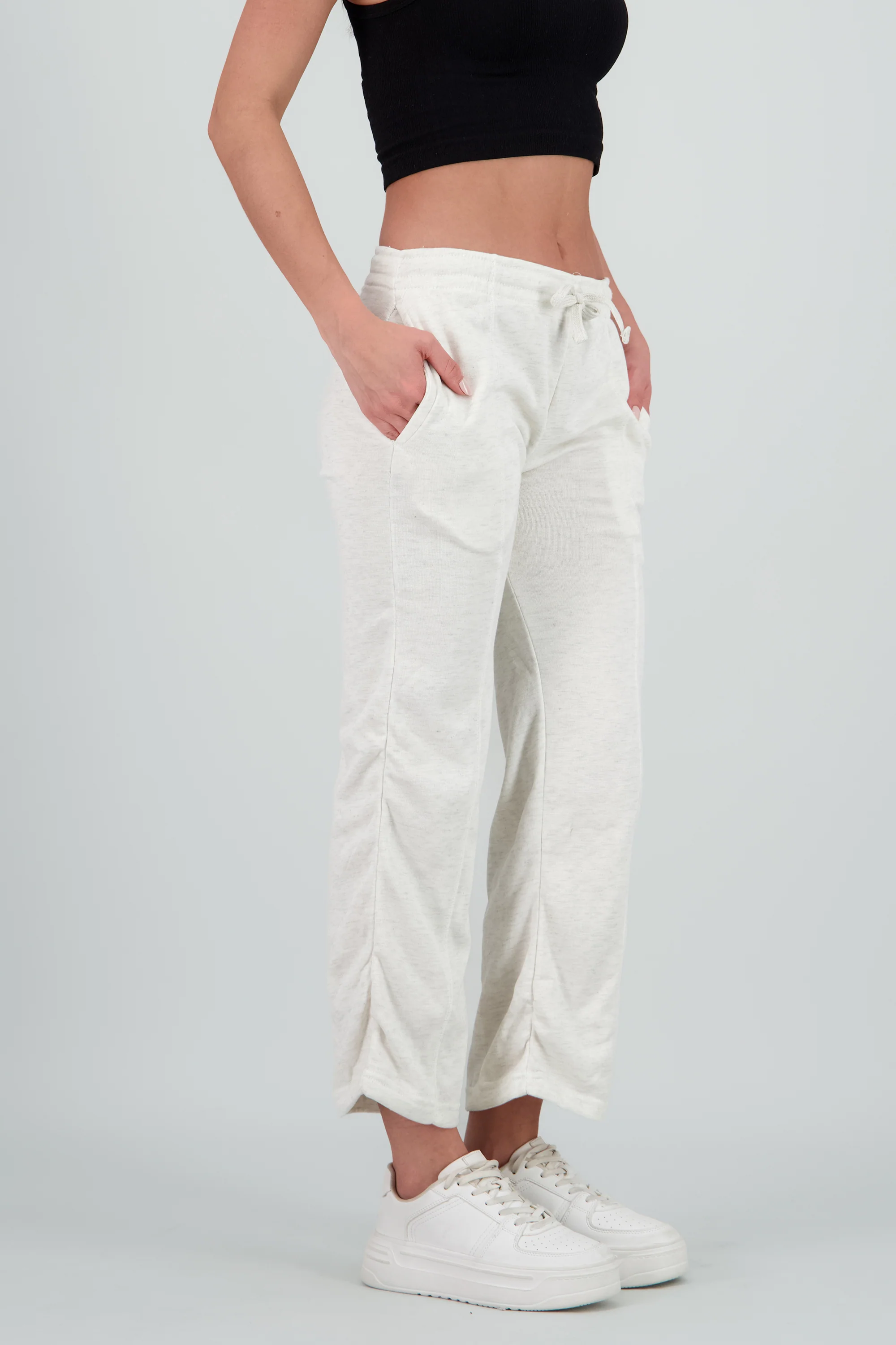 Jogger amplio liso - Image 3
