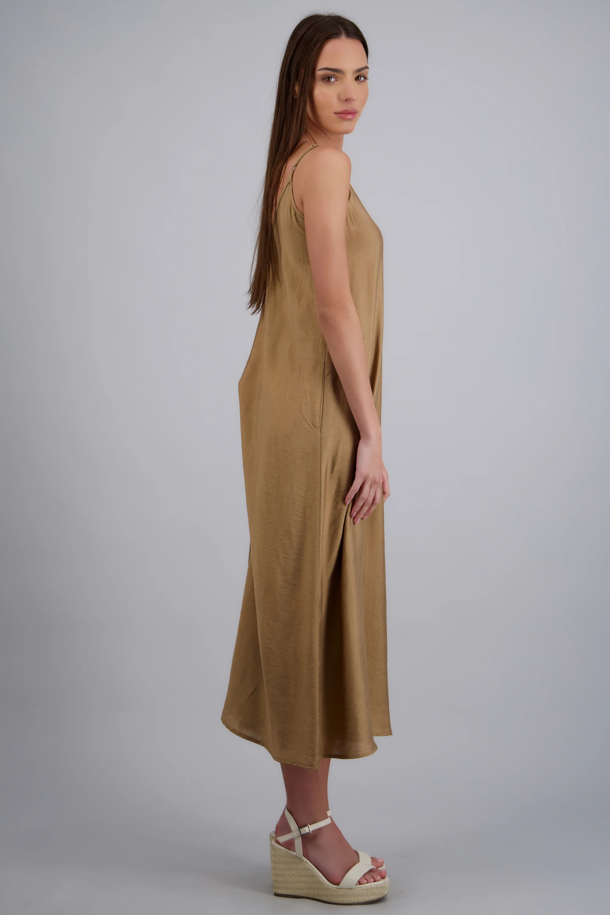 Jumpsuit fluido con bolsas - Image 2