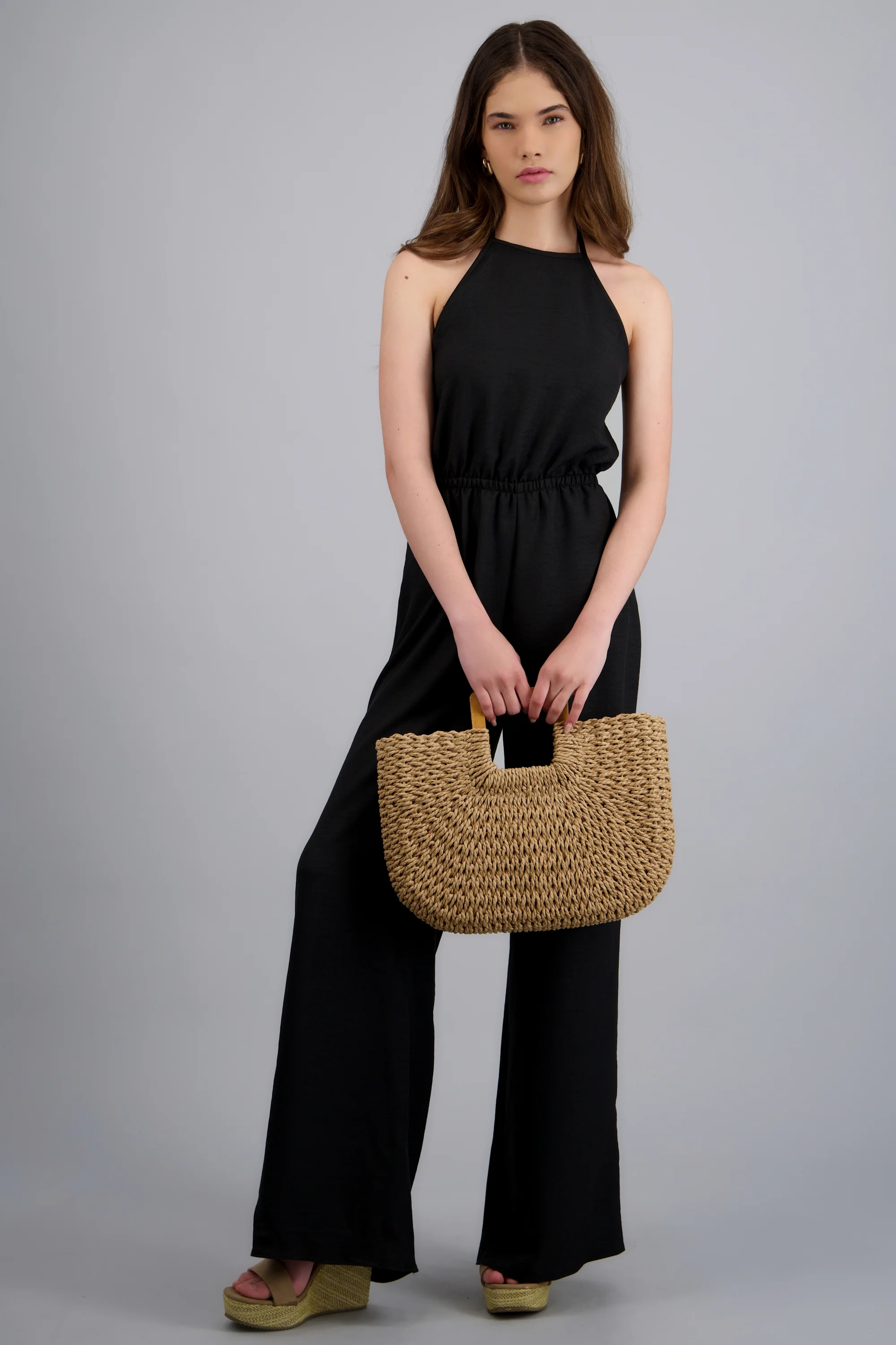 Jumpsuit halter escote espalda - Image 3