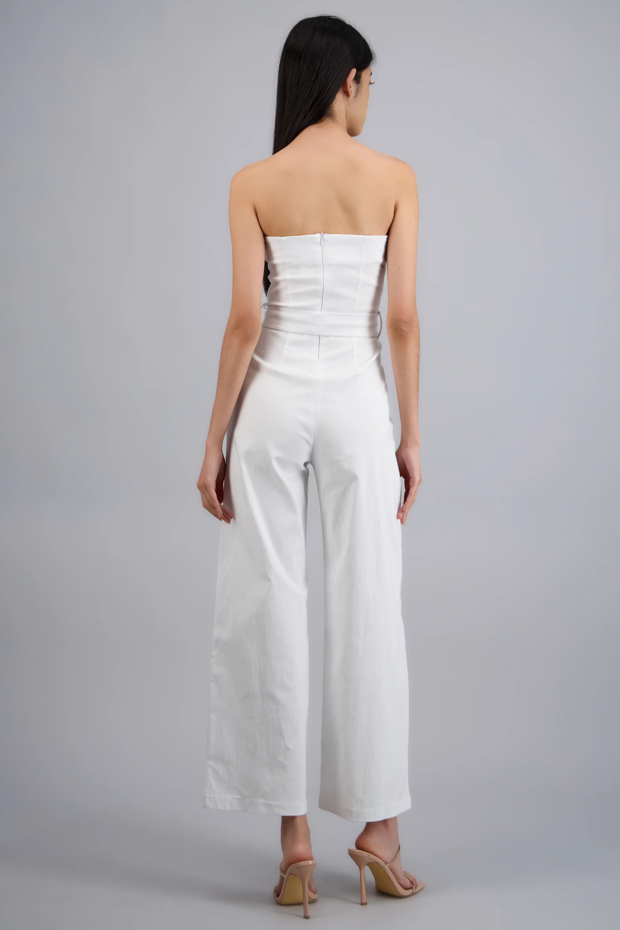 Jumpsuit strapless con cinto - Image 4