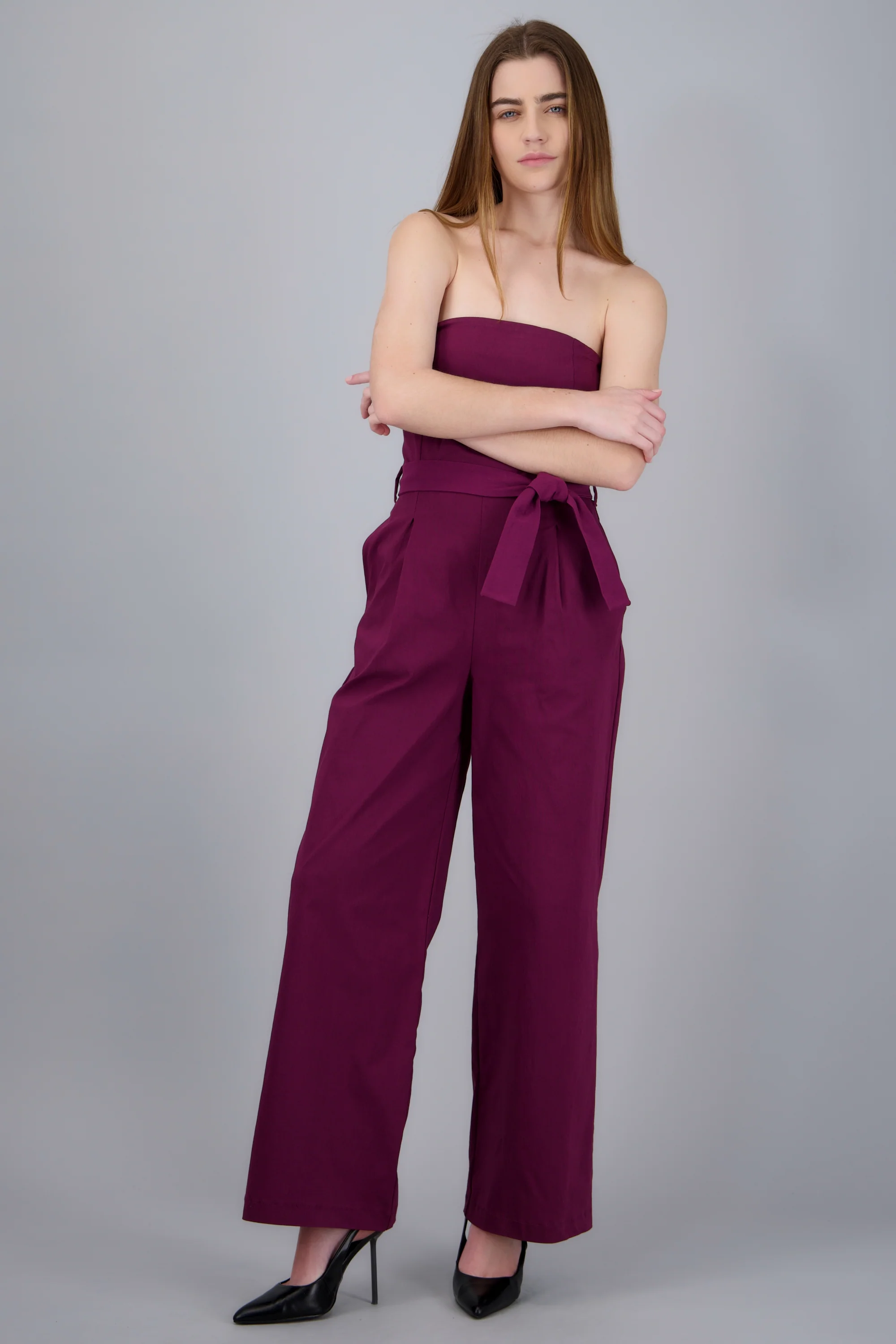 JUMPSUIT STRAPLESS DET CINTURON - Image 7