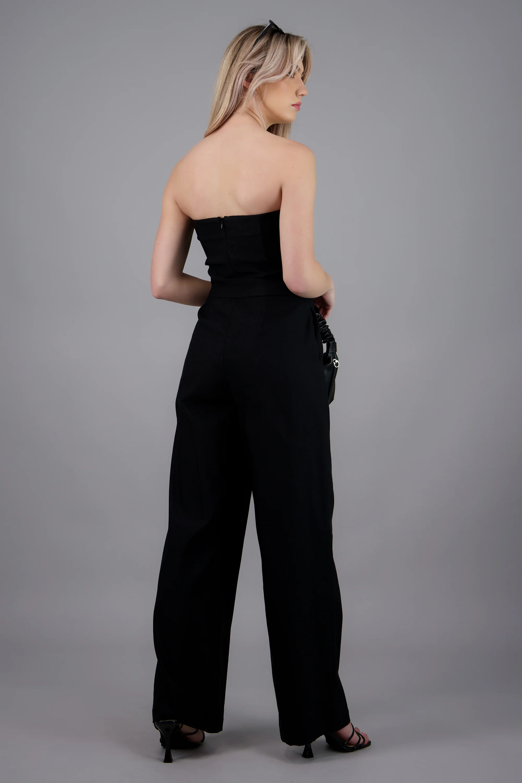 JUMPSUIT STRAPLESS DET CINTURON - Image 4