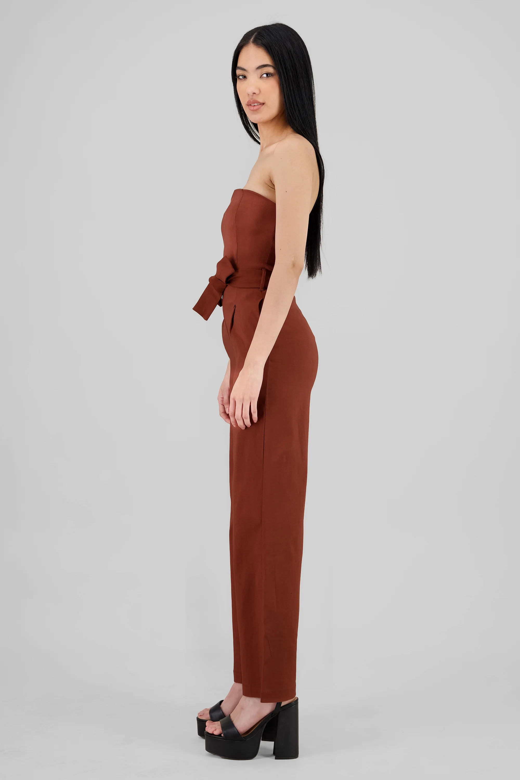 JUMPSUIT STRAPLESS DET CINTURON - Image 3
