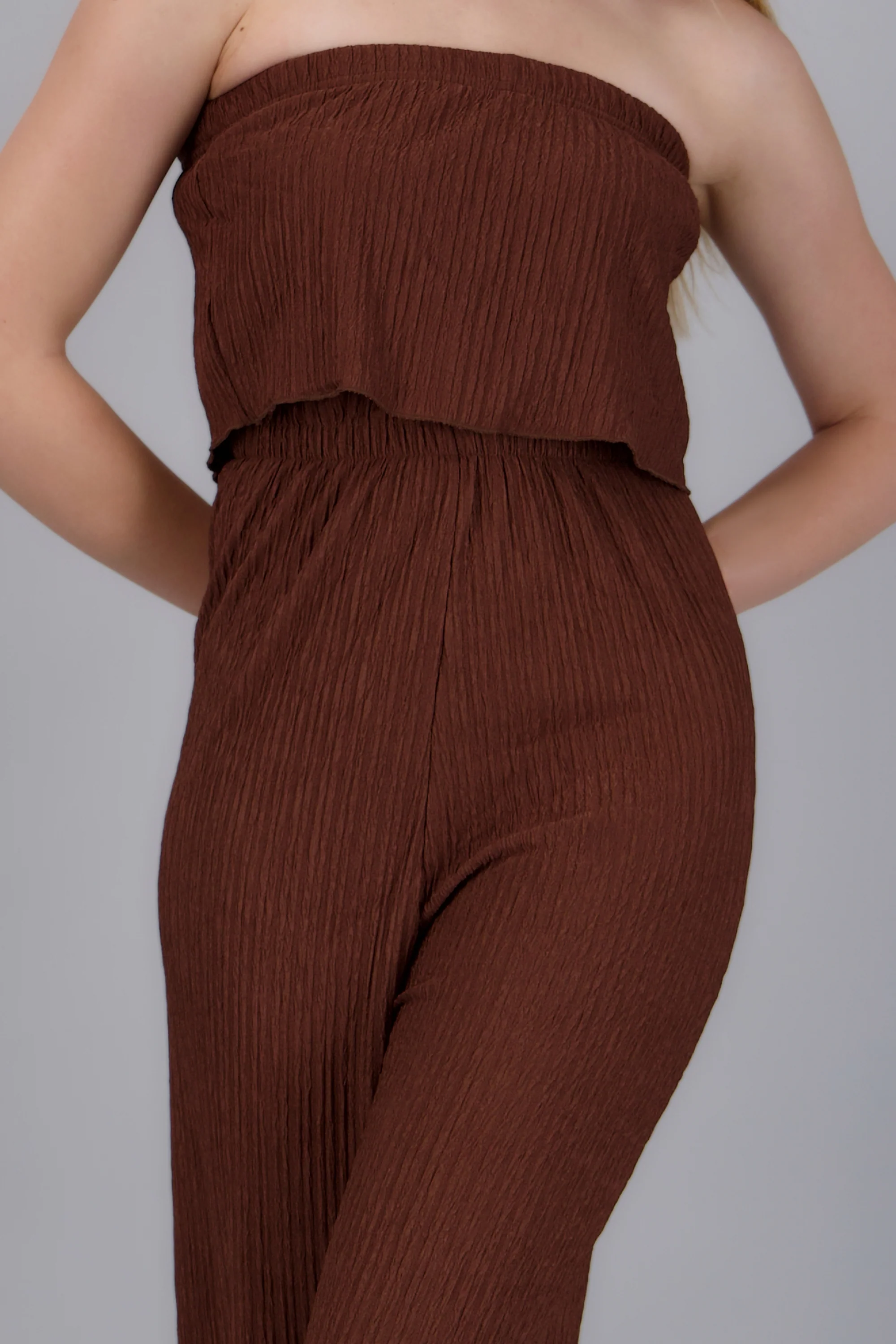 Jumpsuit strapless textura - Image 5