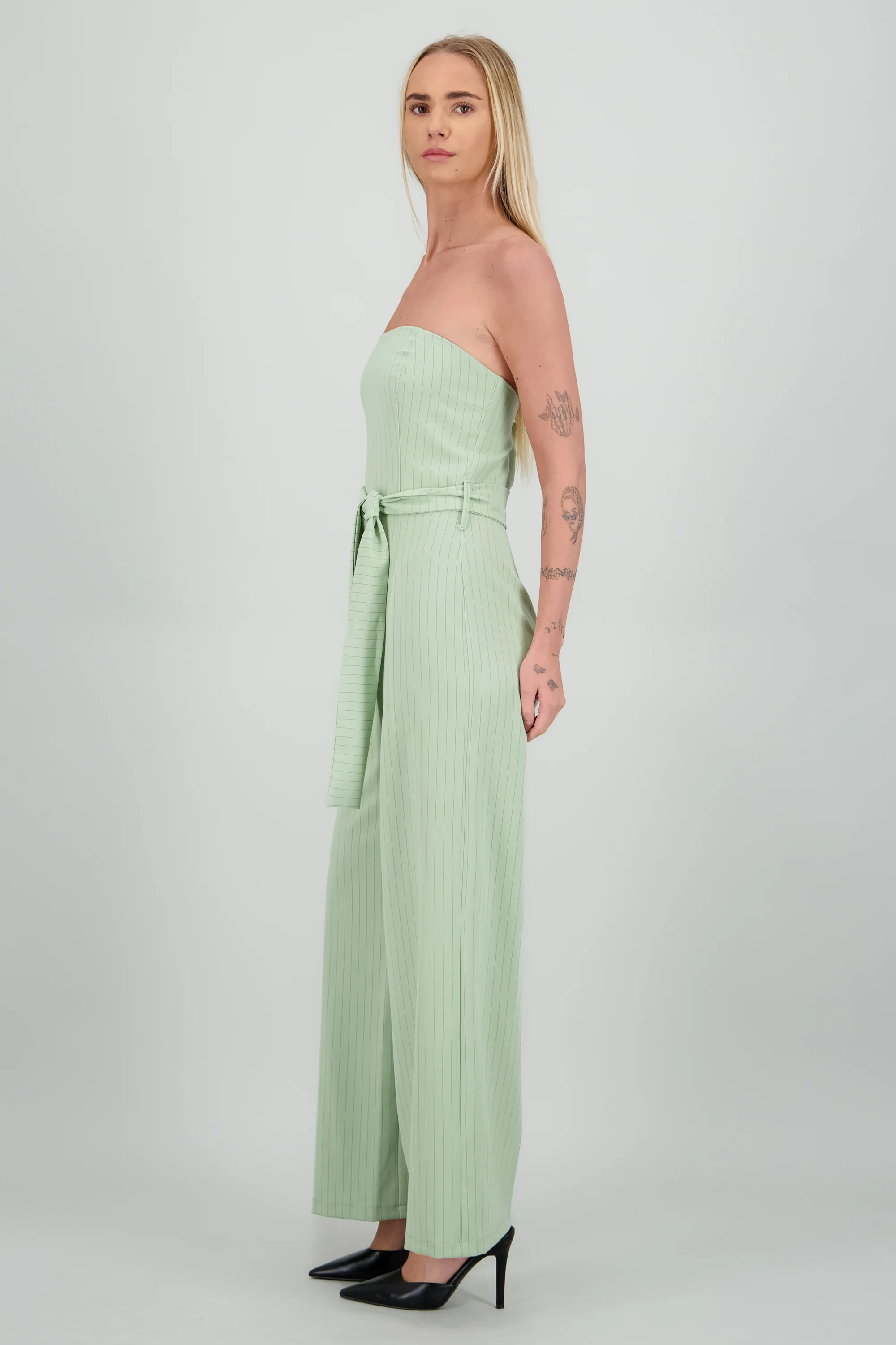 Jumpsuit strapples rayas - Image 3