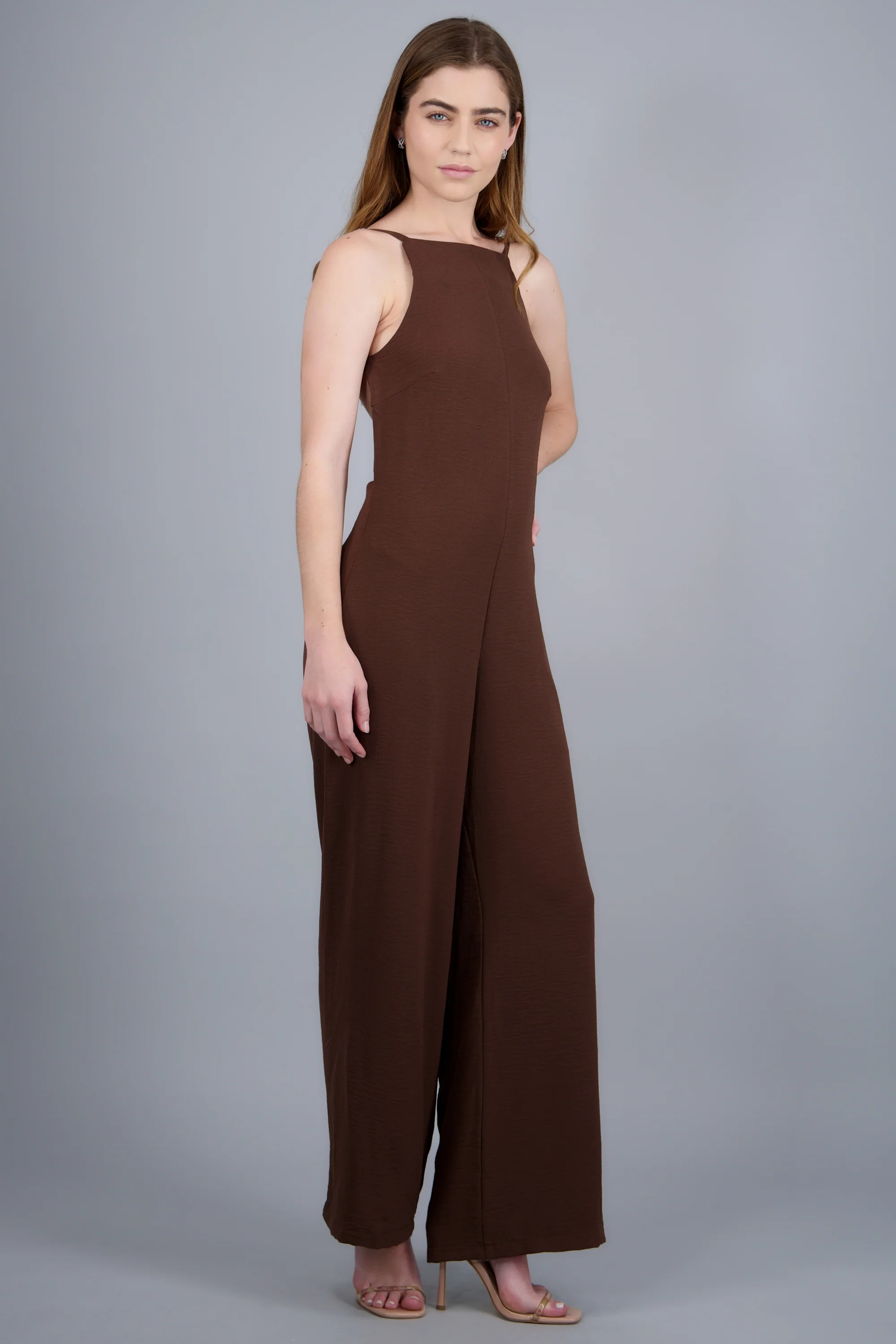 Jumpsuit wide leg detalle escote espalda - Image 3