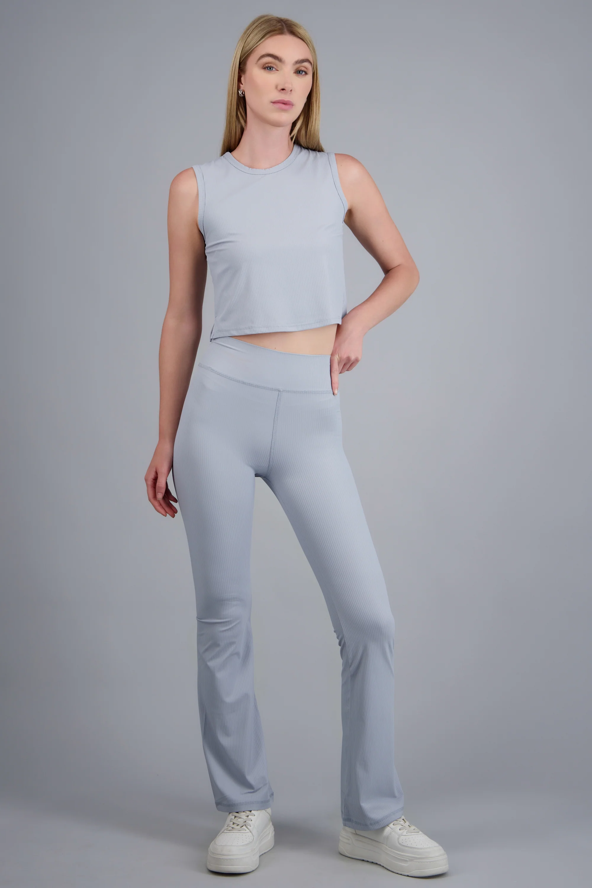 Leggings rib flare