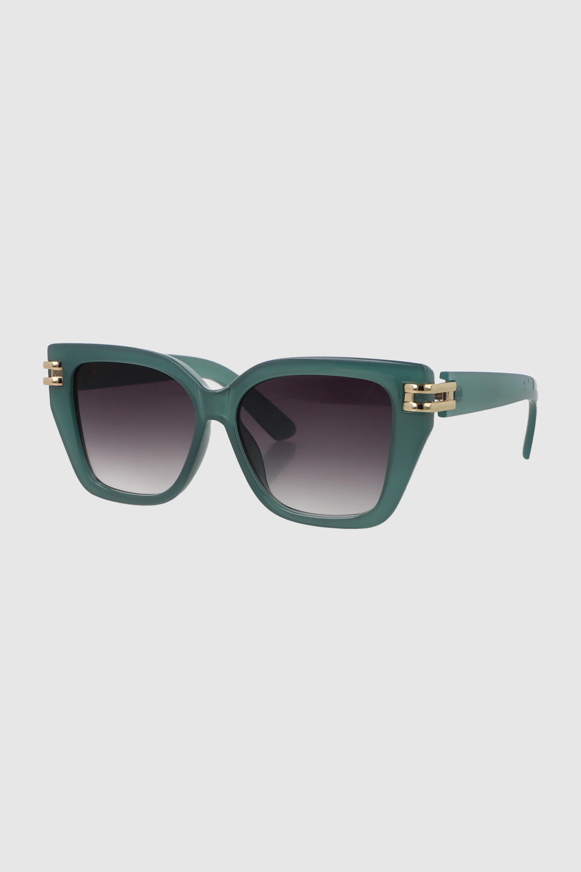 Lente cuadrado cateye con detalle metalico - Image 2