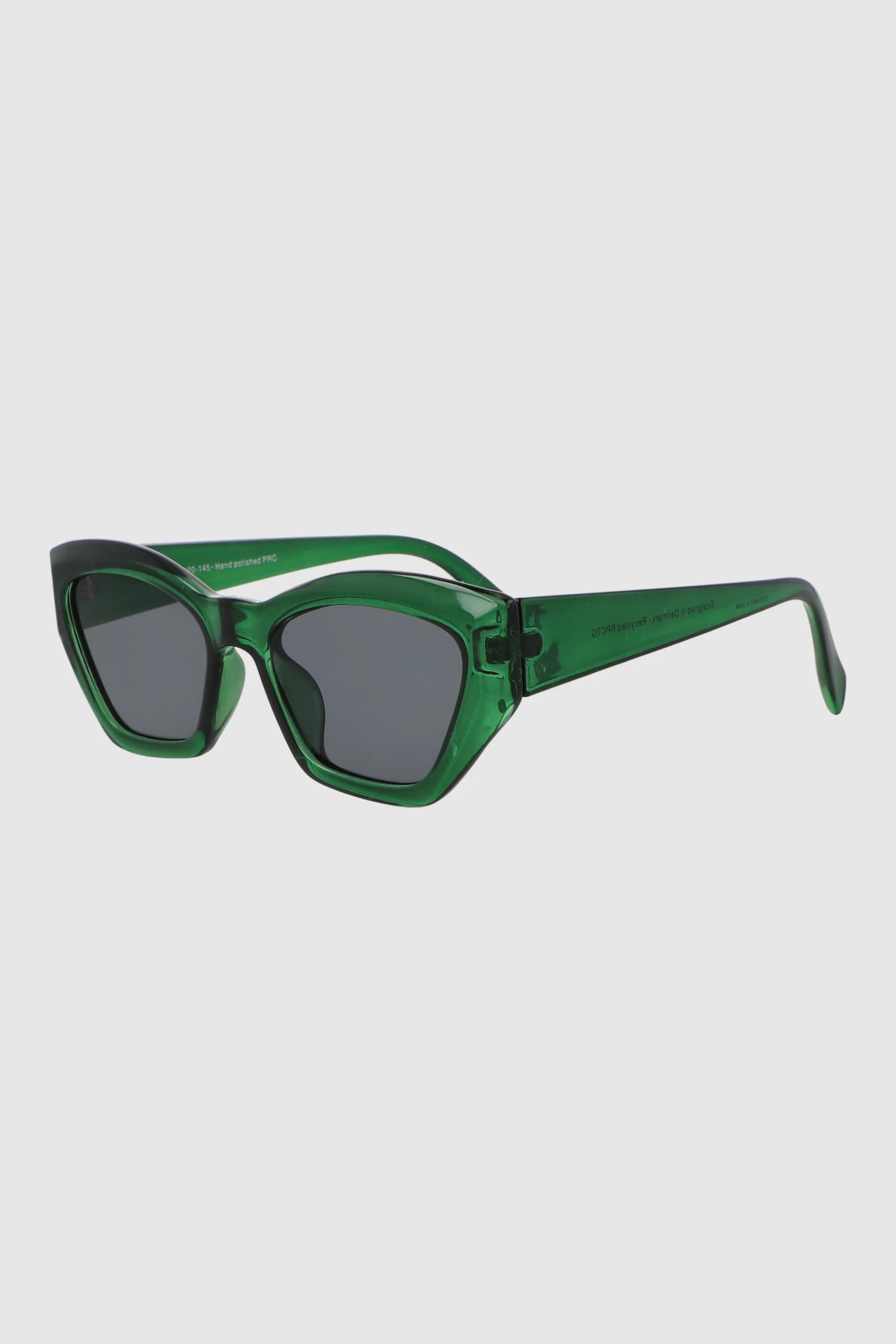 Lente wayfarer geometrico traslucido - Image 2