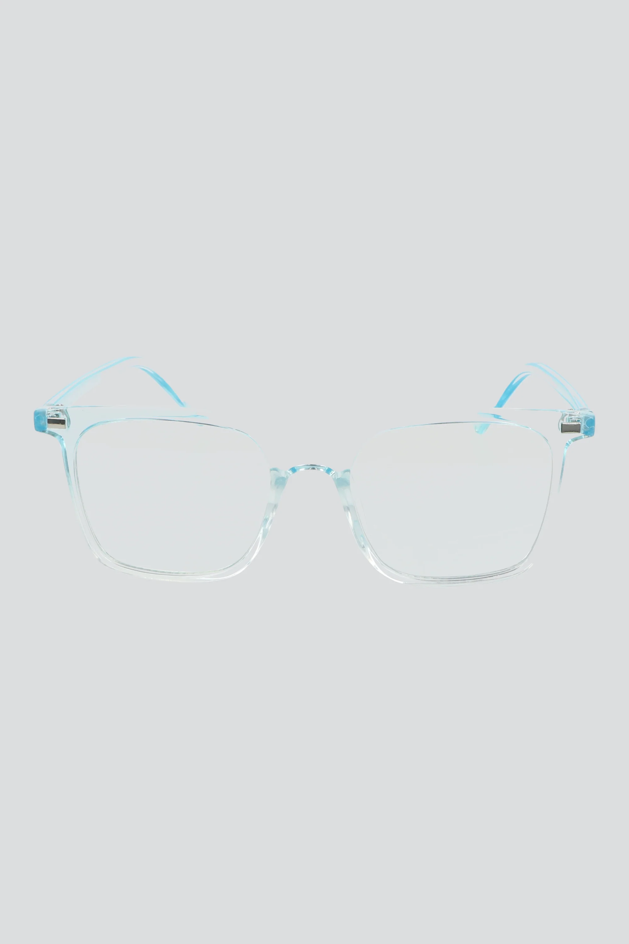 Lentes cuadrados ombré luz azul