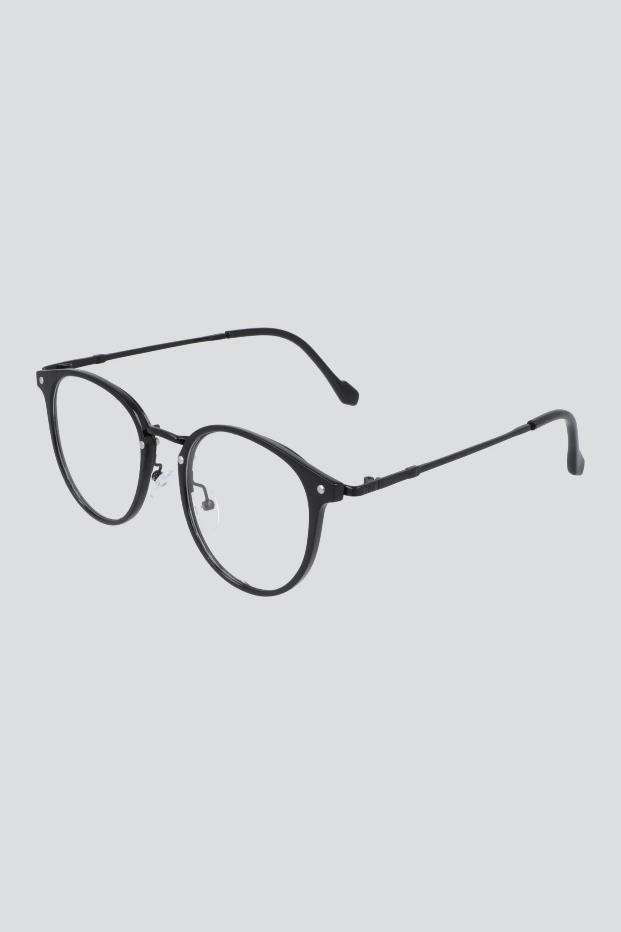 Lentes redondos armazón mixto luz azul - Image 2