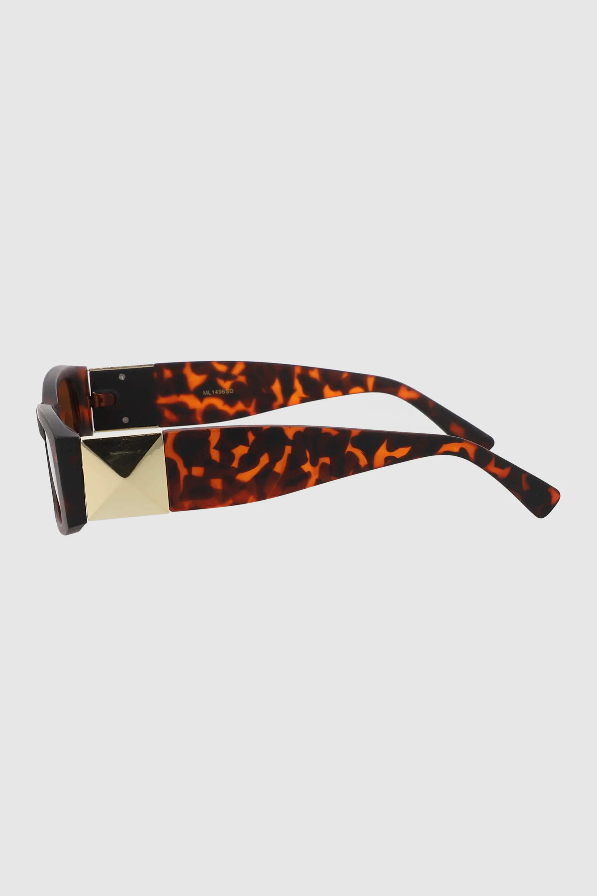Lentes rectangulo detalle metal - Image 3