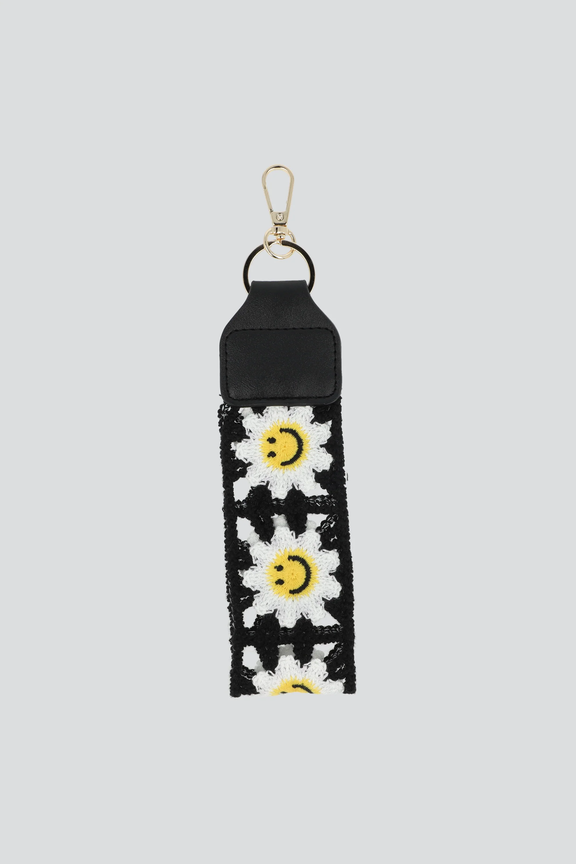 LLAVERO CROCHET FLORES
