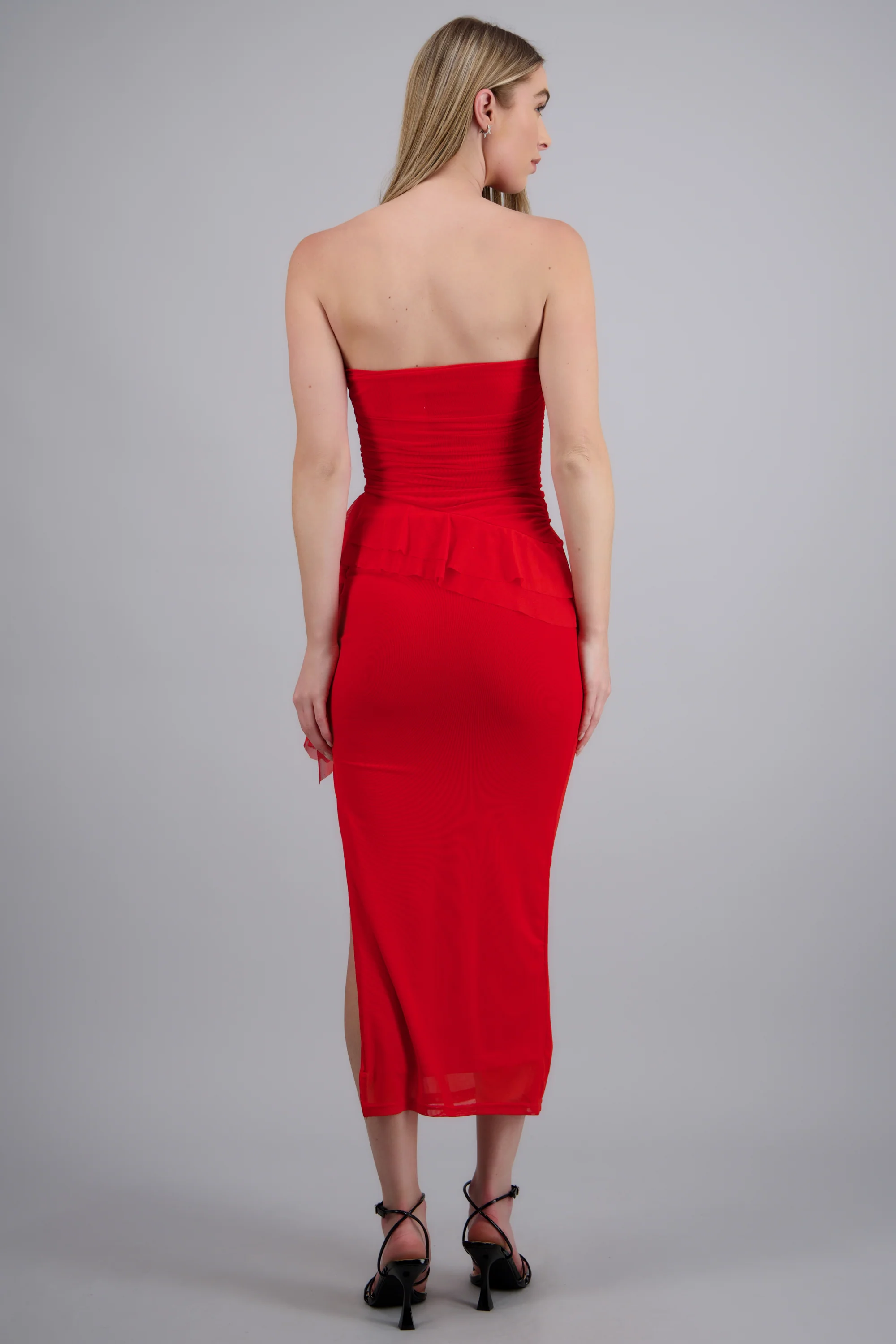 Maxi vestido mesh olanes - Image 4