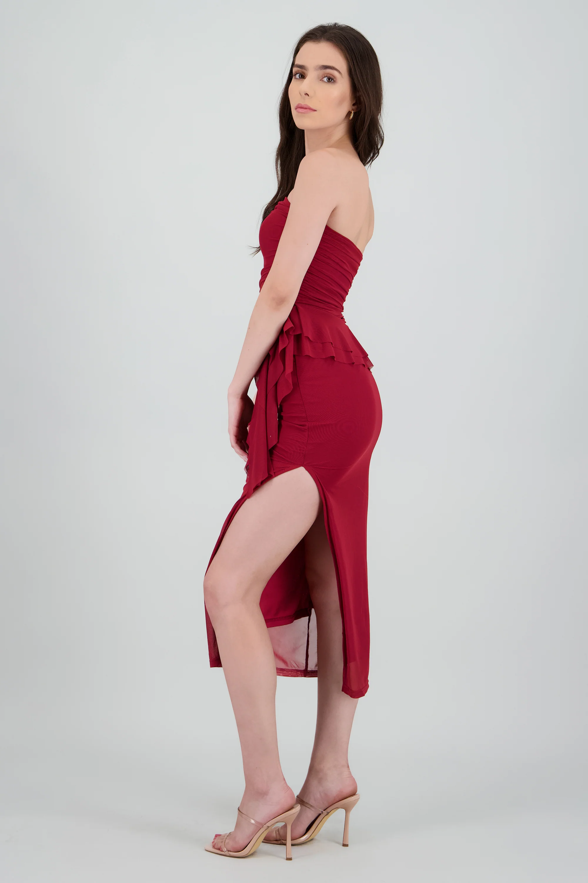 Maxi vestido mesh olanes - Image 3