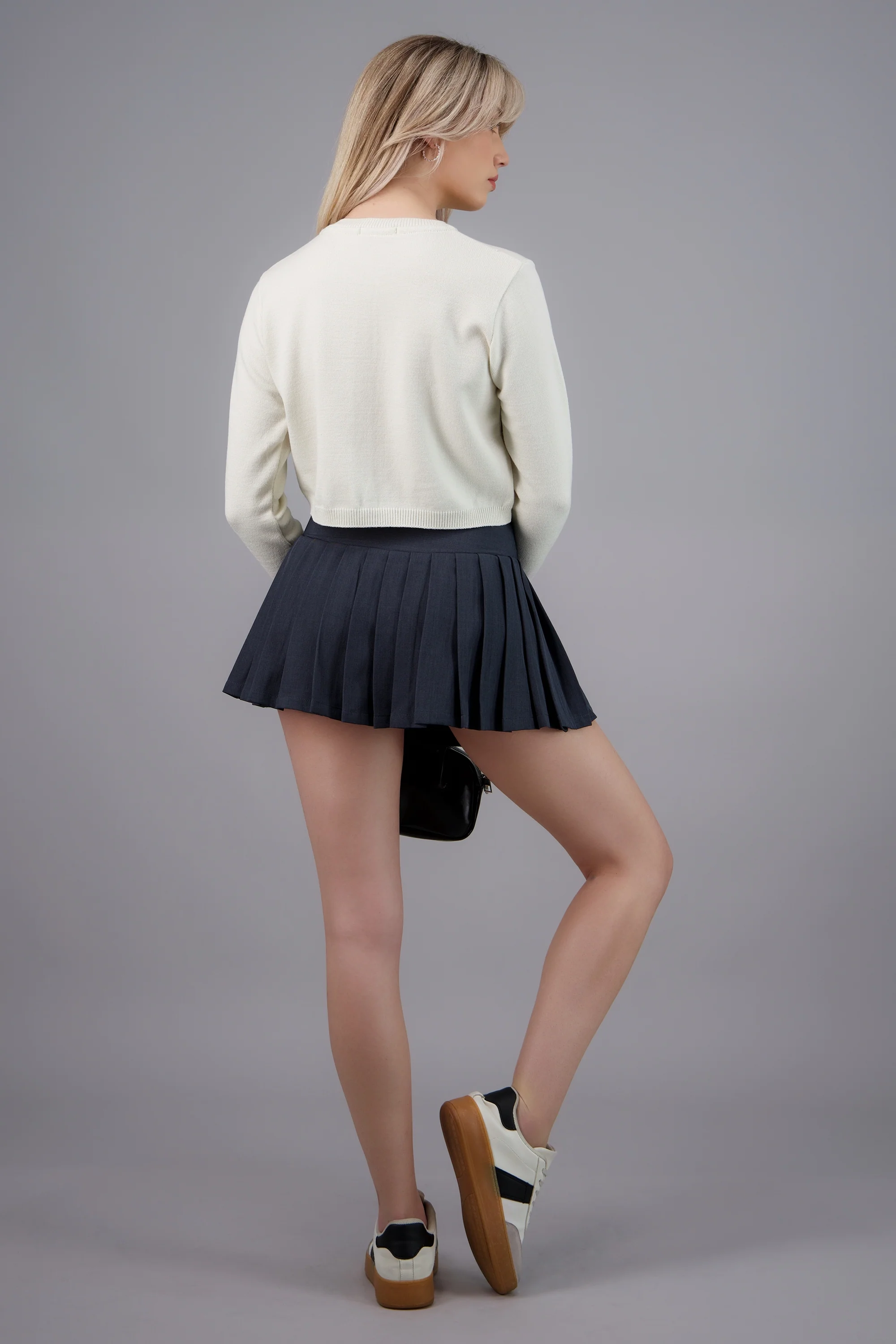 Mini falda tableada - Image 4