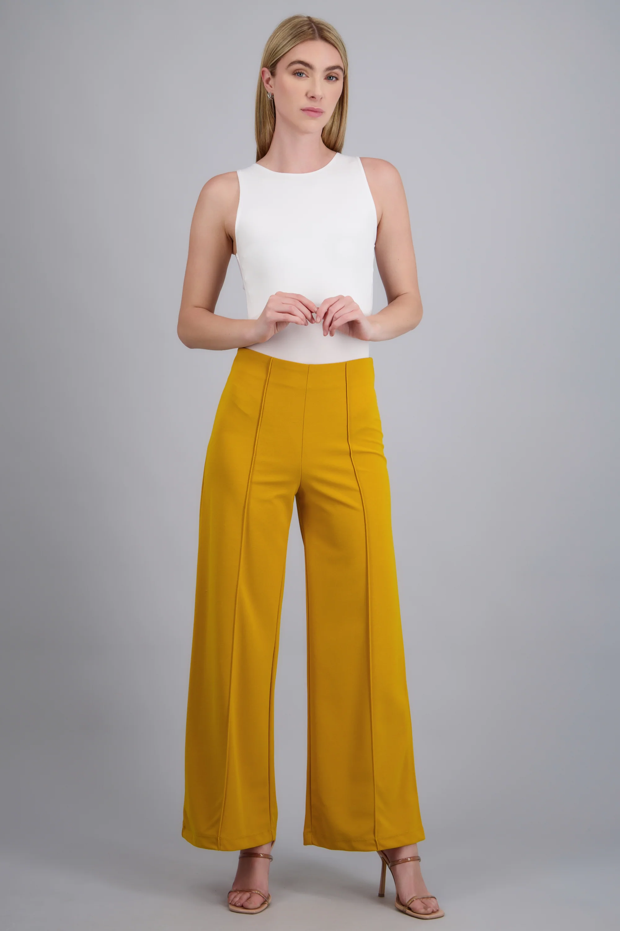 Pantalo amplio costura frontal - Image 2