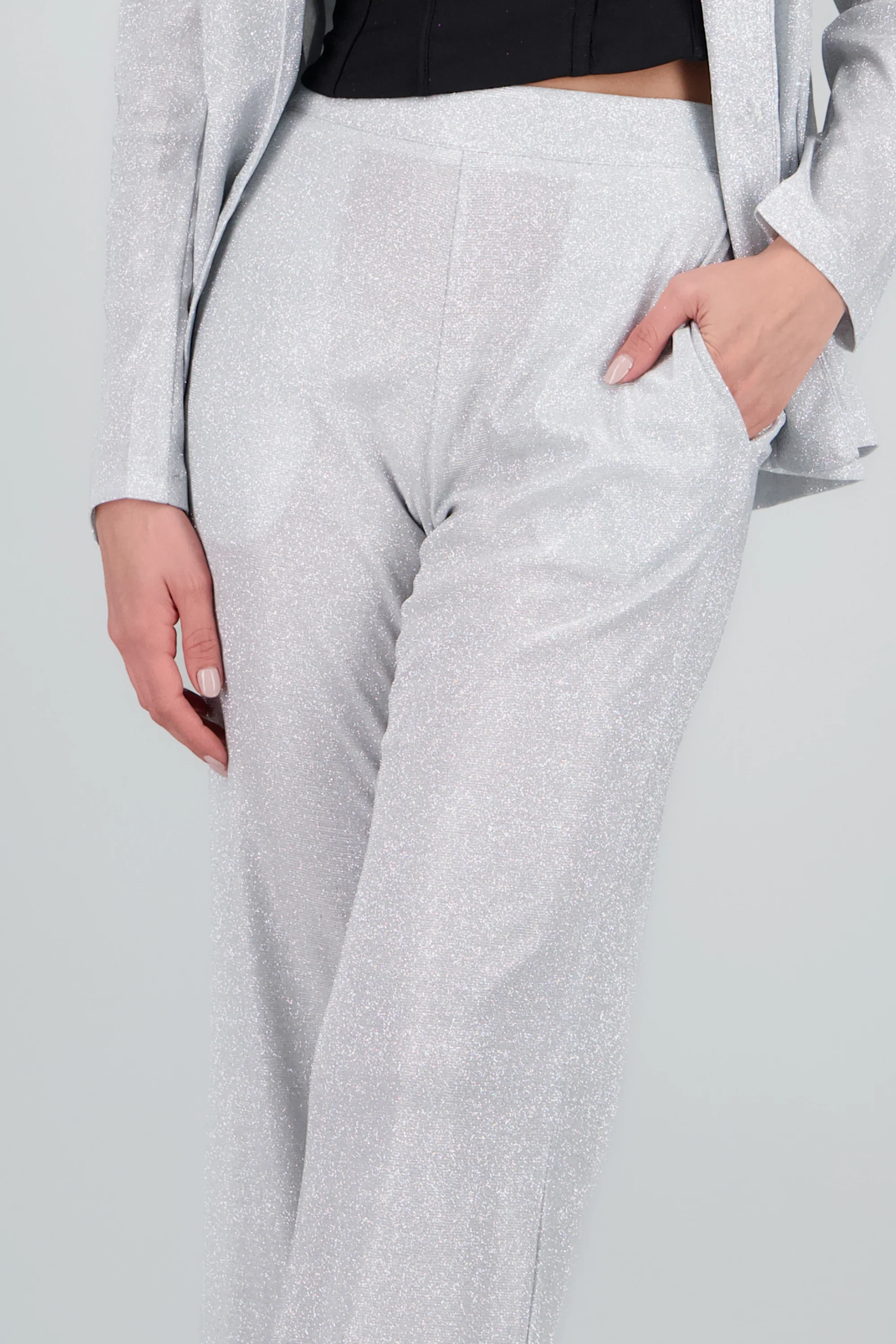Pantalon amplio brillos - Image 5