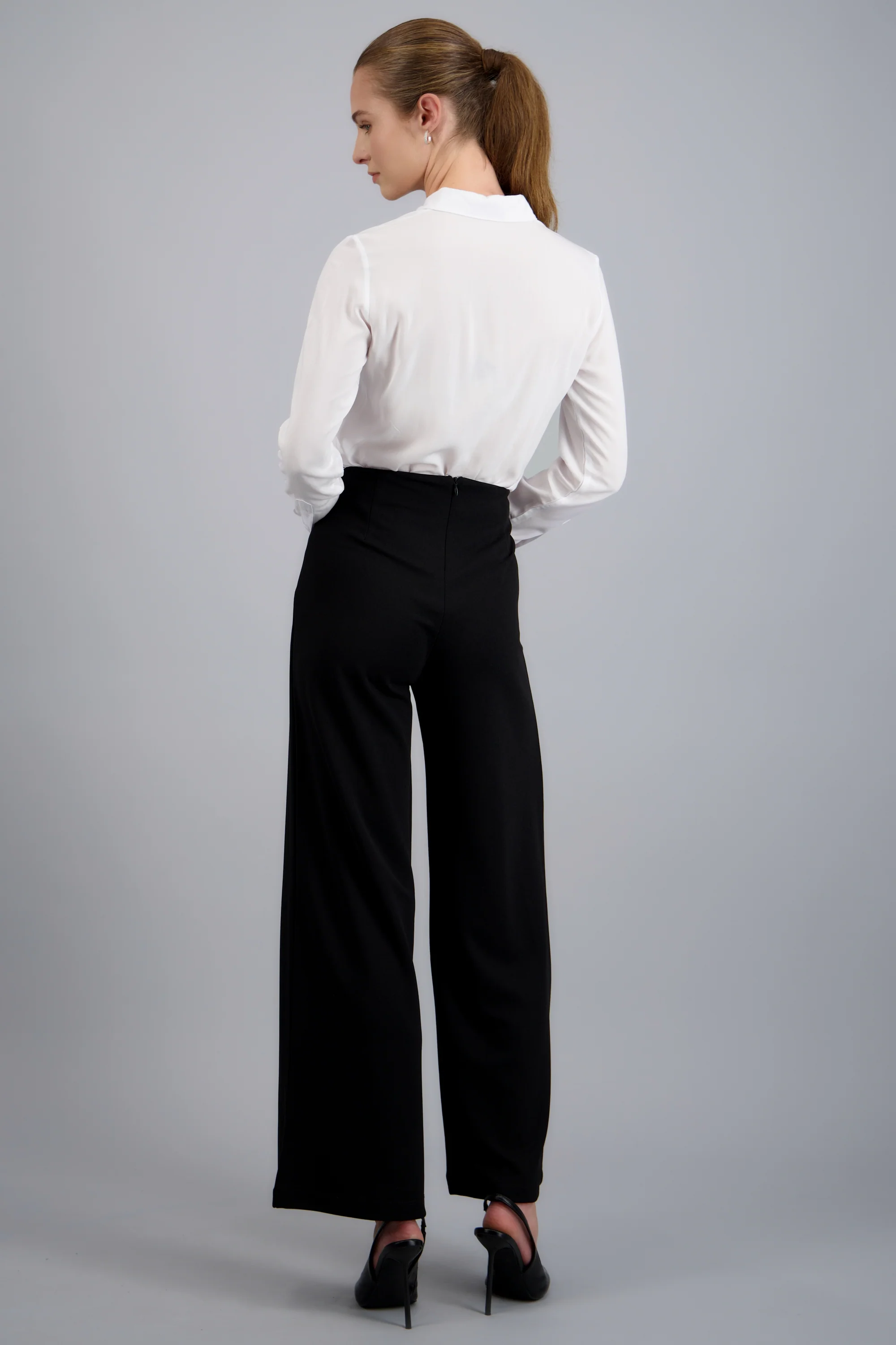 Pantalón Amplio Costura Frontal - Image 4