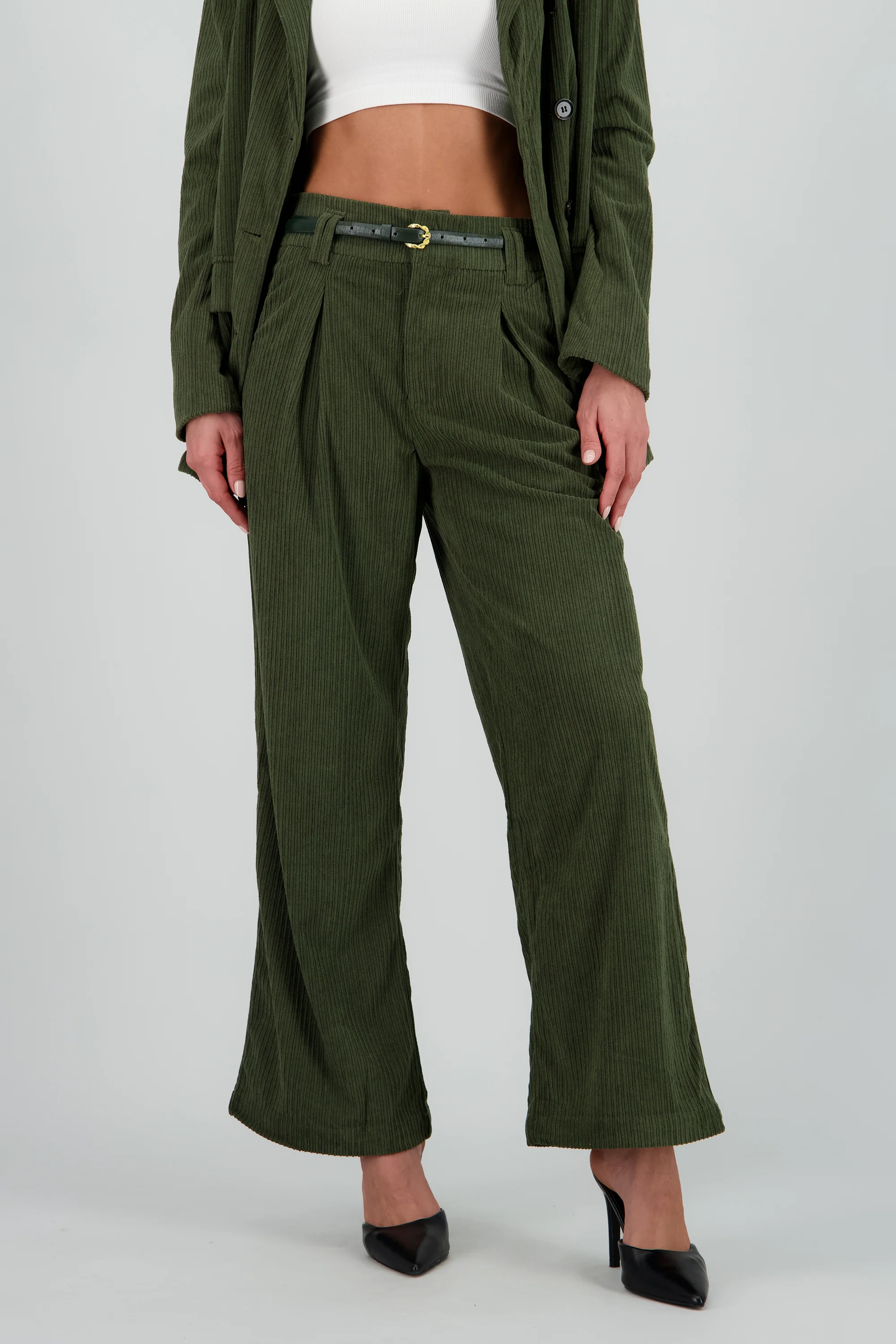 Pantalon amplio de pana - Image 2