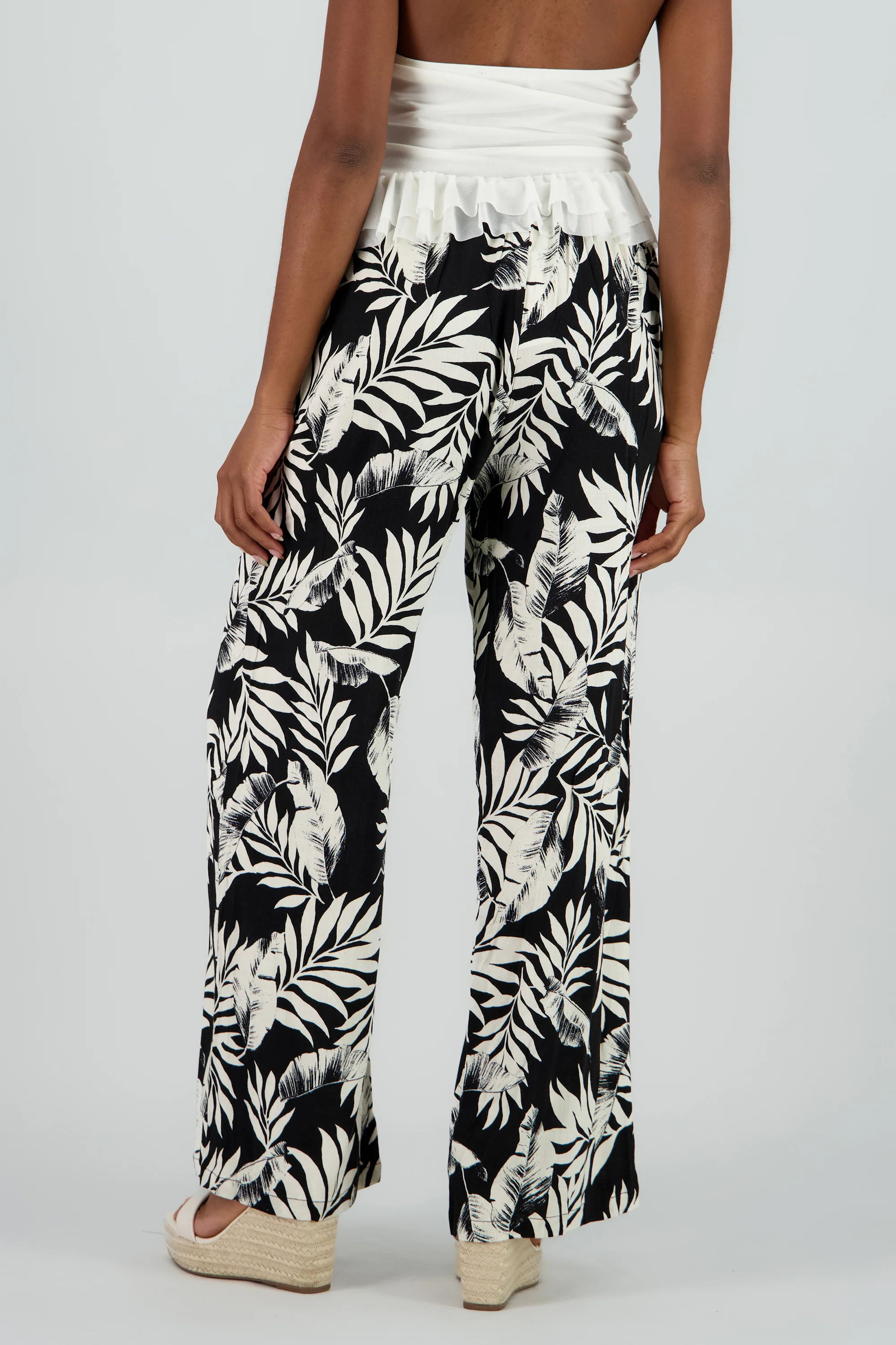Pantalon amplio estampado - Image 4