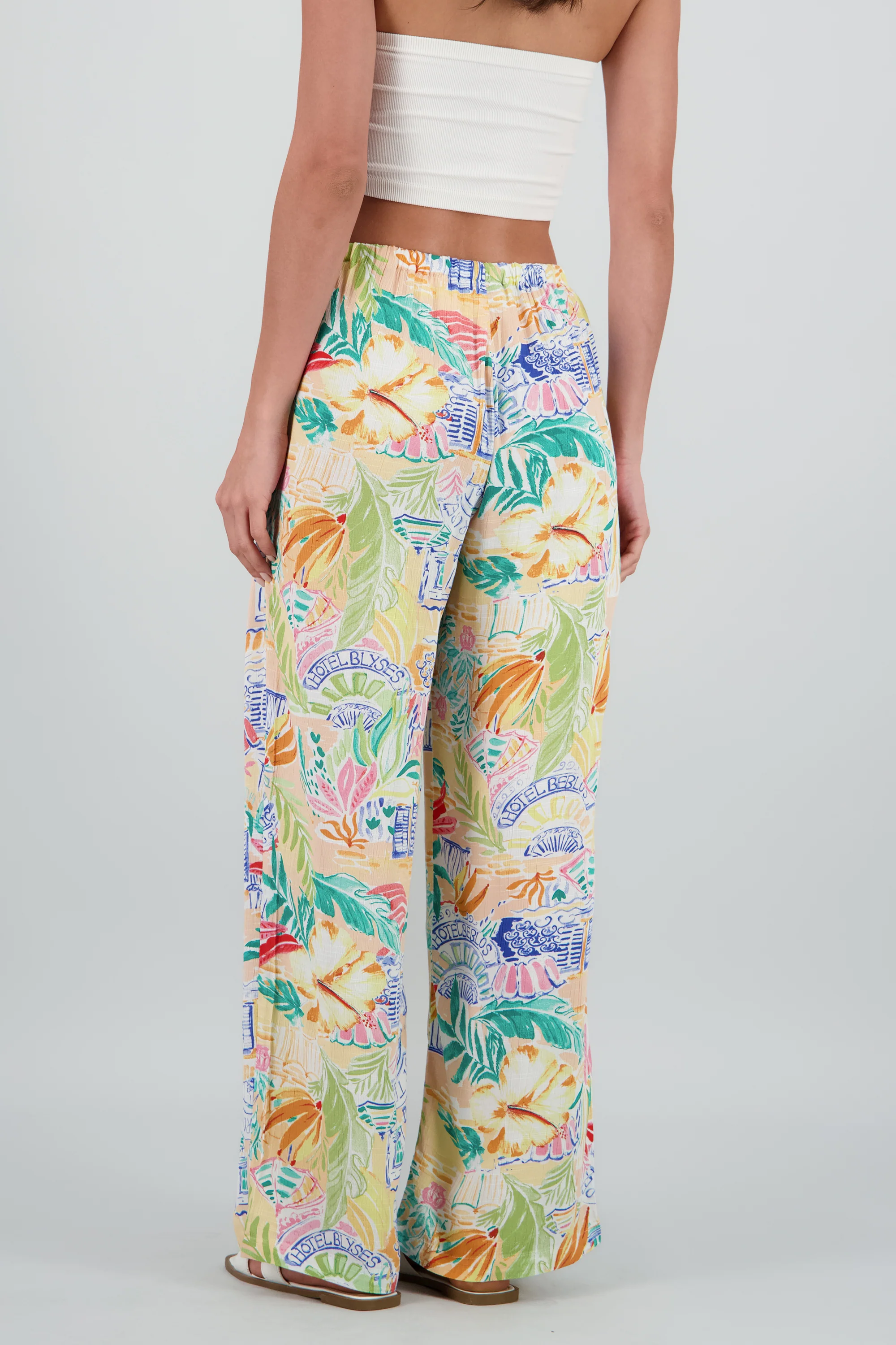 Pantalon amplio estampado - Image 4