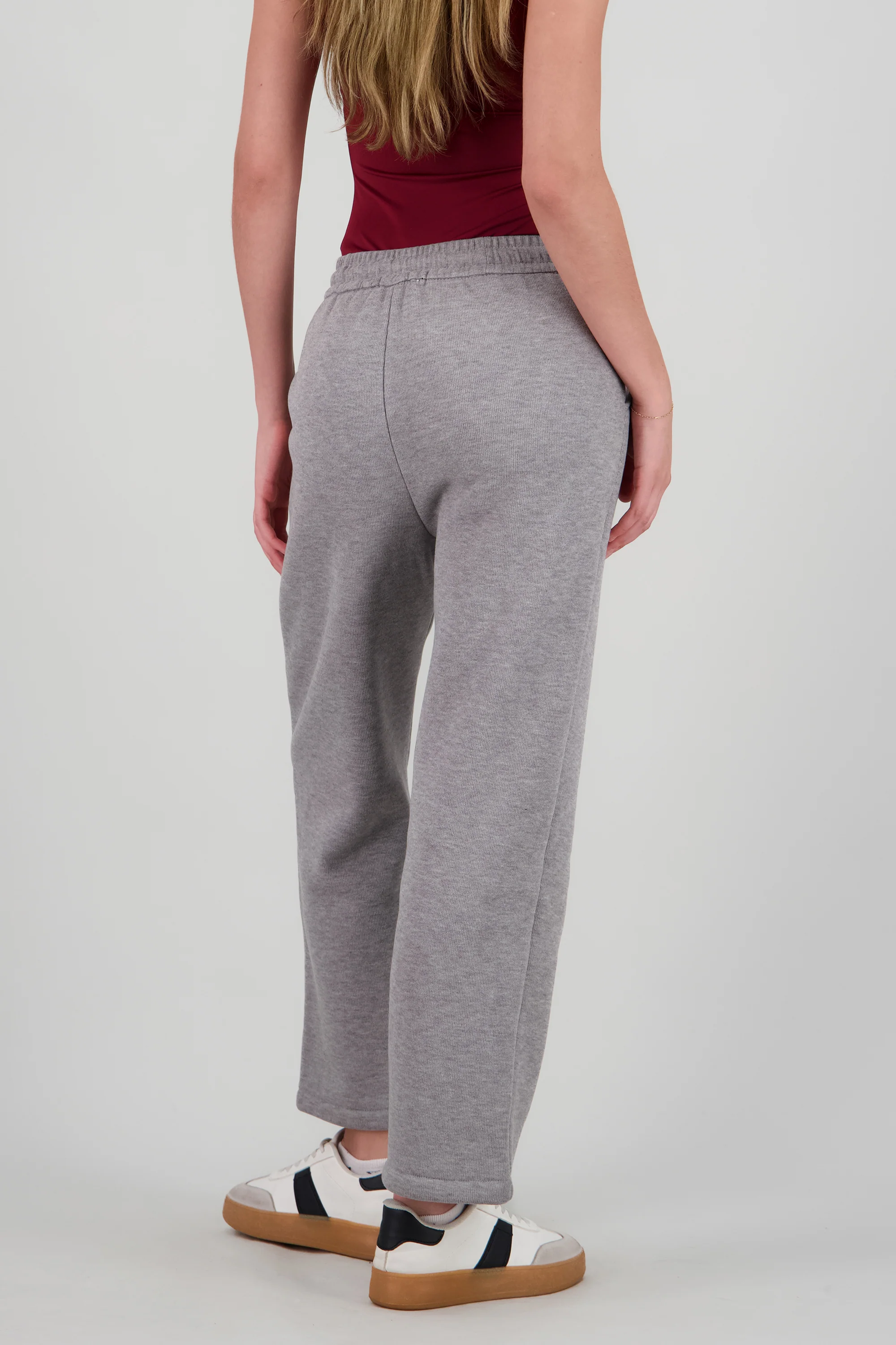 Pantalon amplio forrado peluche - Image 4