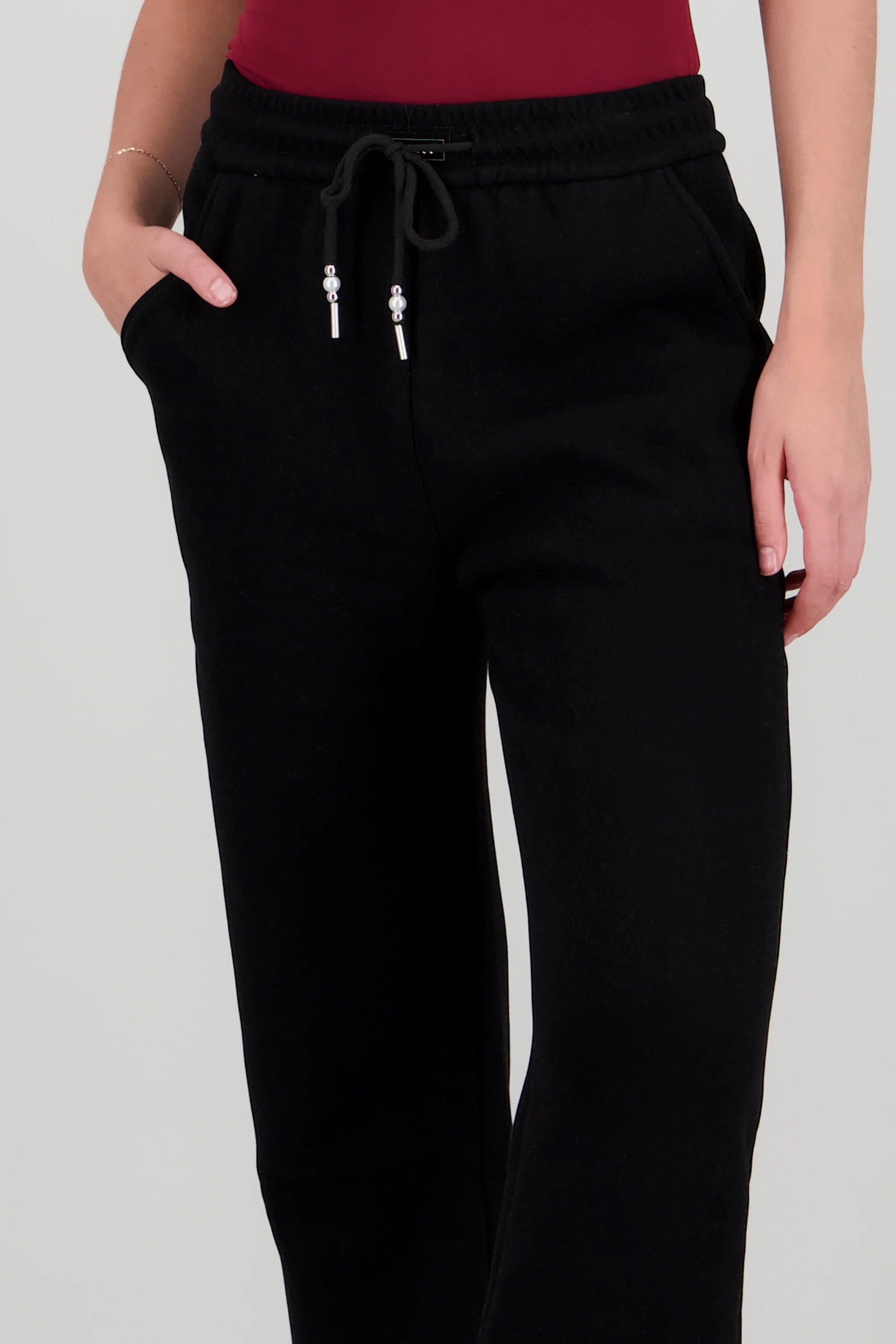 Pantalon amplio forrado peluche - Image 5