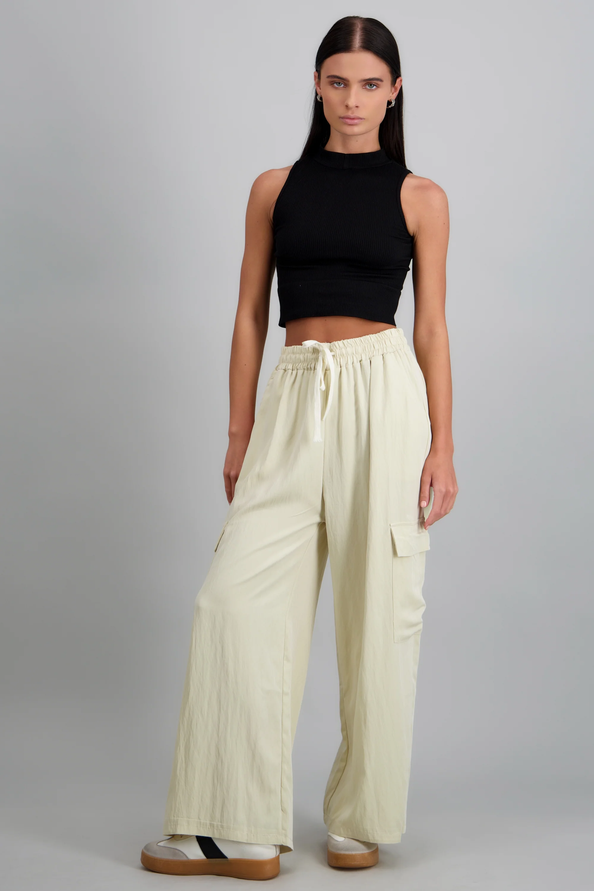 Pantalón cargo wide leg - Image 3