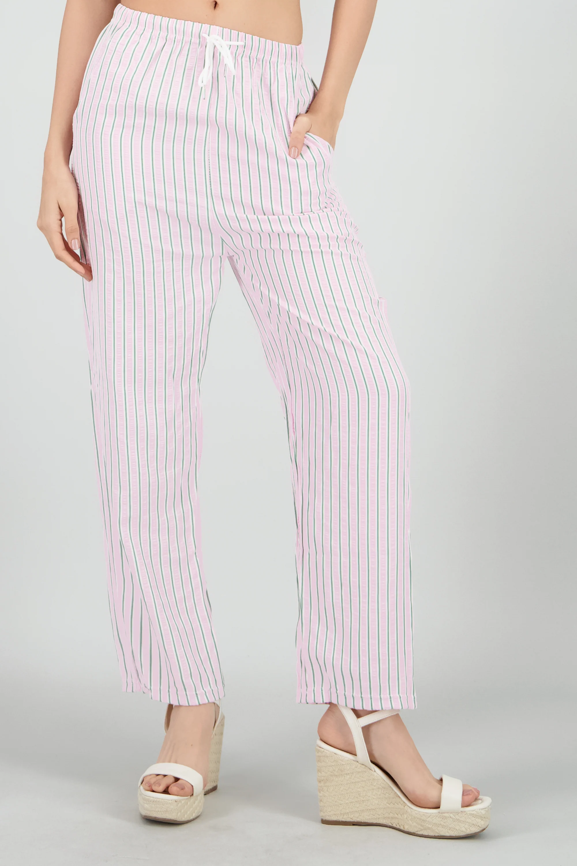 Pantalon de rayas texturizado - Image 5