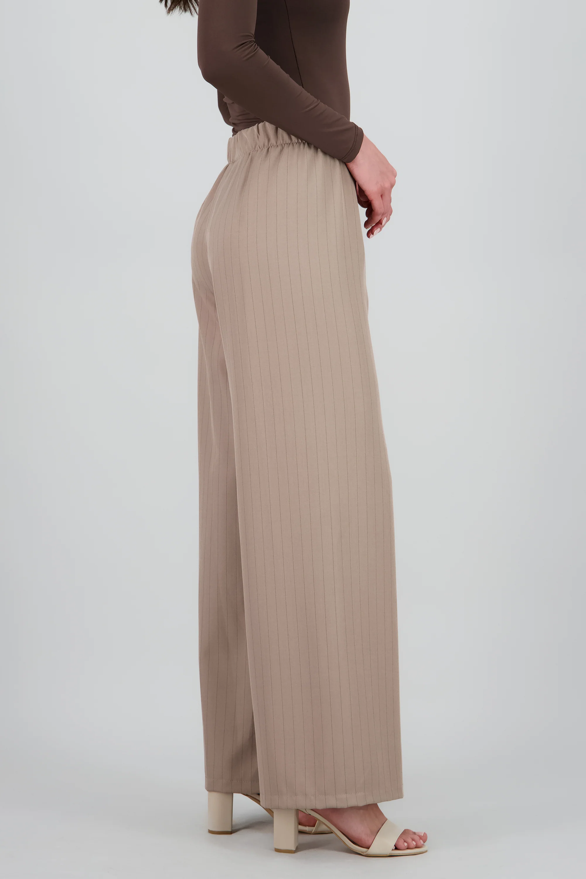Pantalon de vestir fluido rayas diplomaticas - Image 3