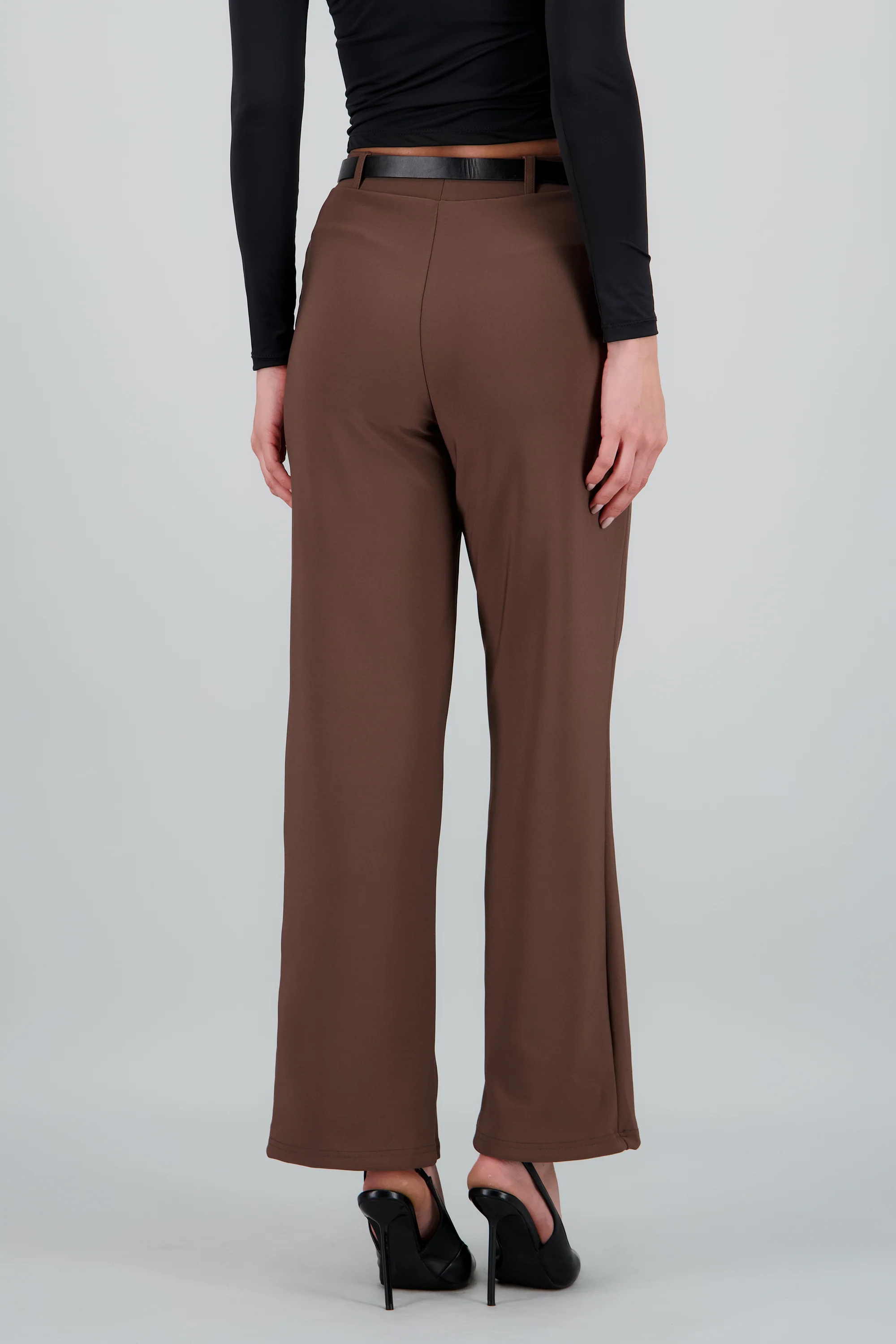 Pantalon estilo recto con cinturon - Image 9