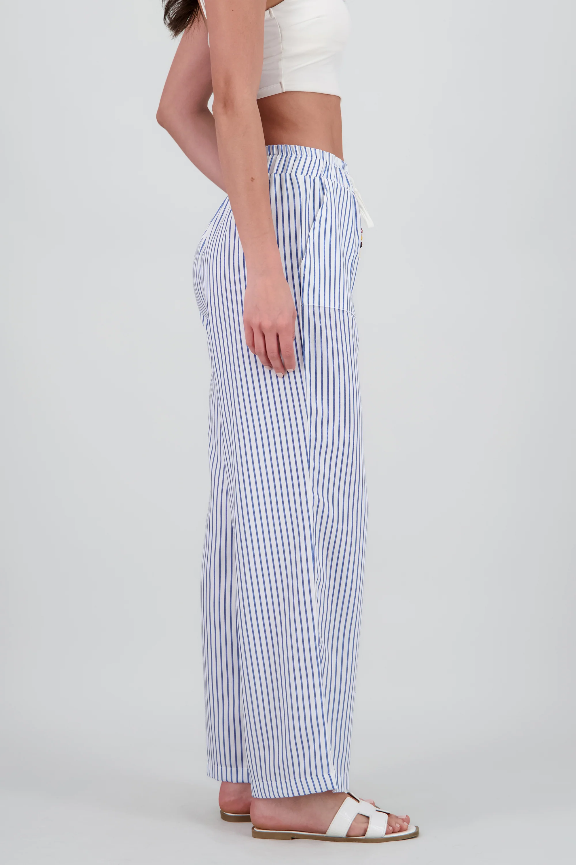 Pantalon fluido detalle jareta - Image 3